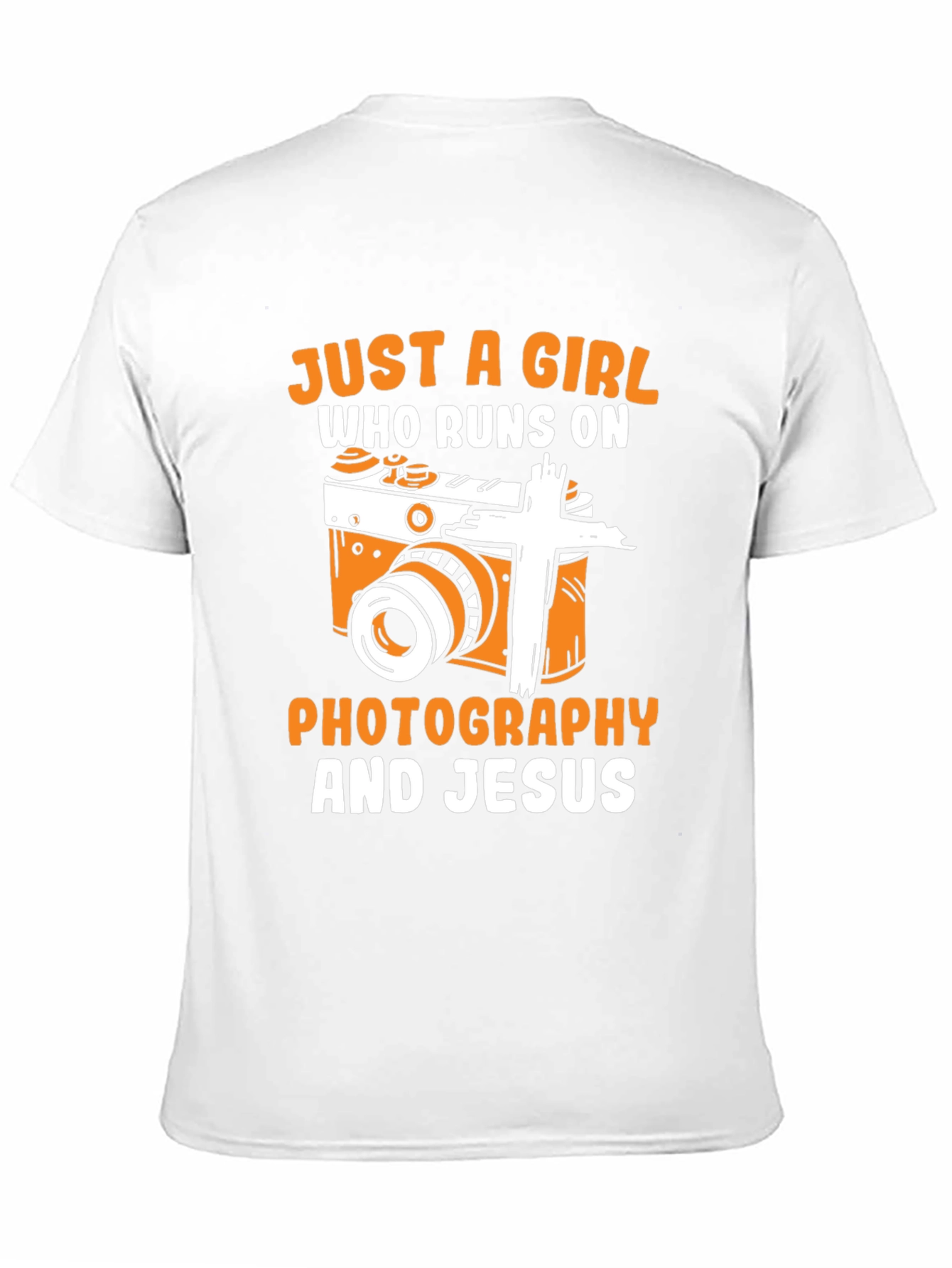 Girl Runs On Photography & Jesus T-Shirt