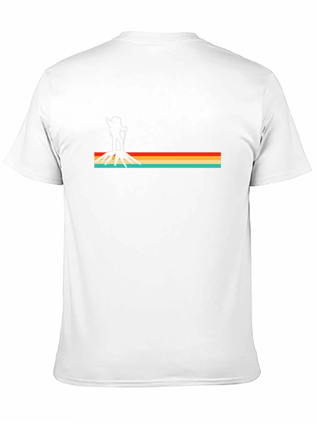 Retro Hiker Graphic T-Shirt - Black