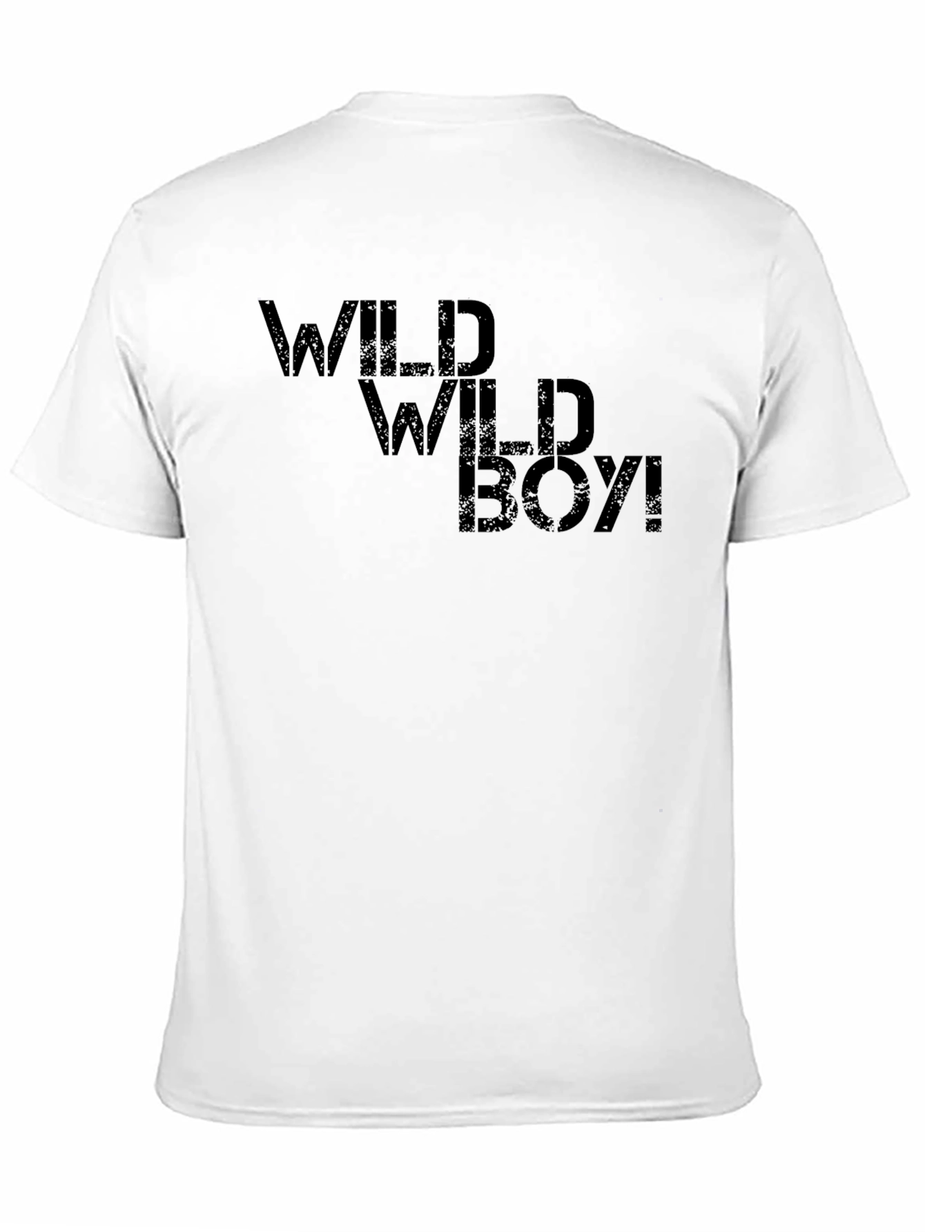Wild Boy Graphic T-Shirt - Mens Black Tee