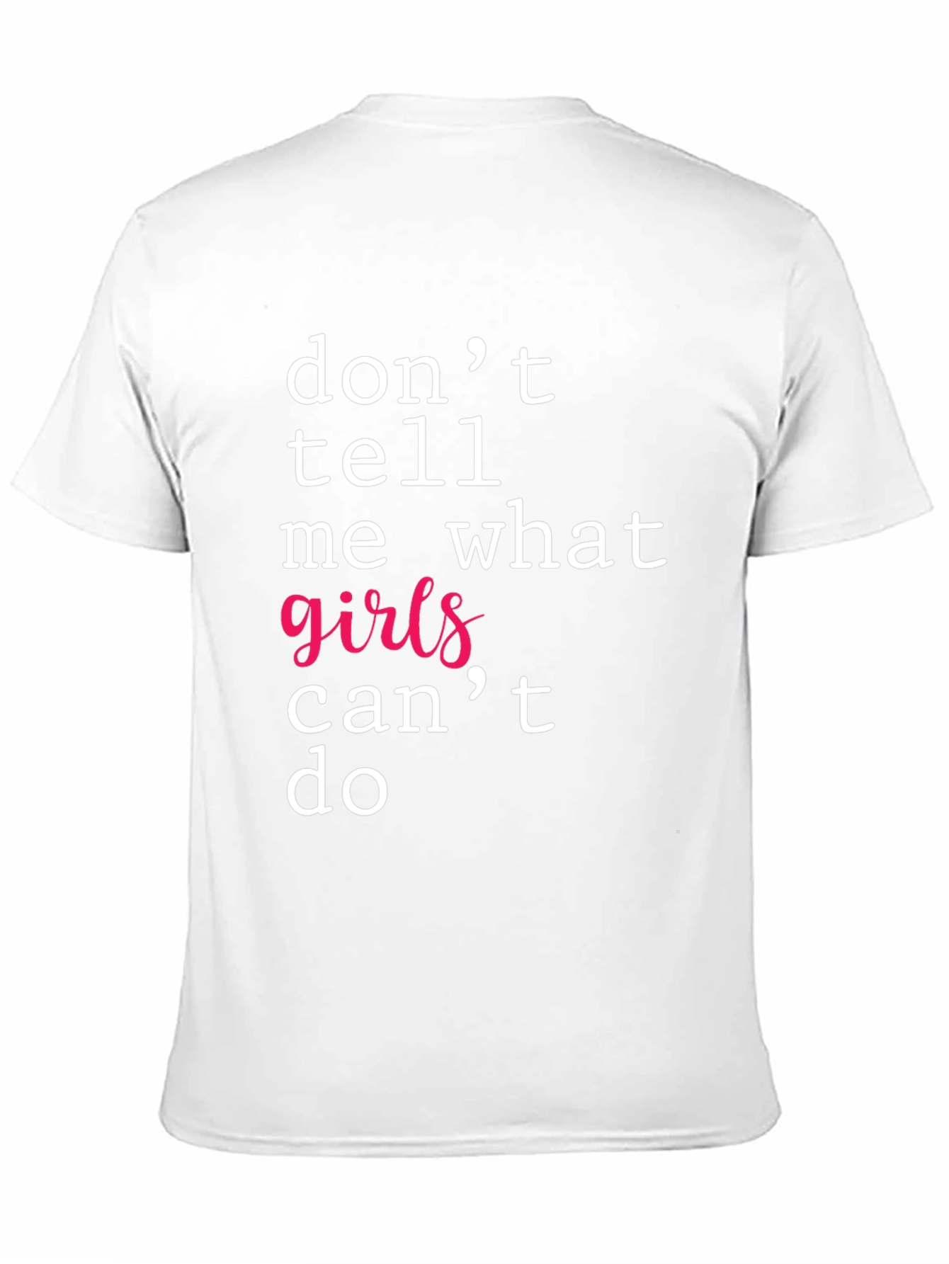 Empowering Girls T-Shirt - Feminist Statement Tee