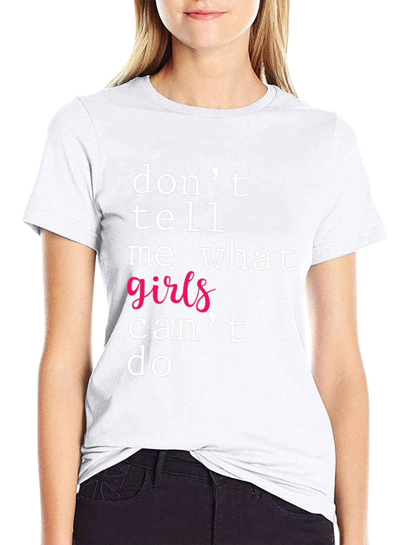 Empowering Girls T-Shirt - Feminist Statement Tee