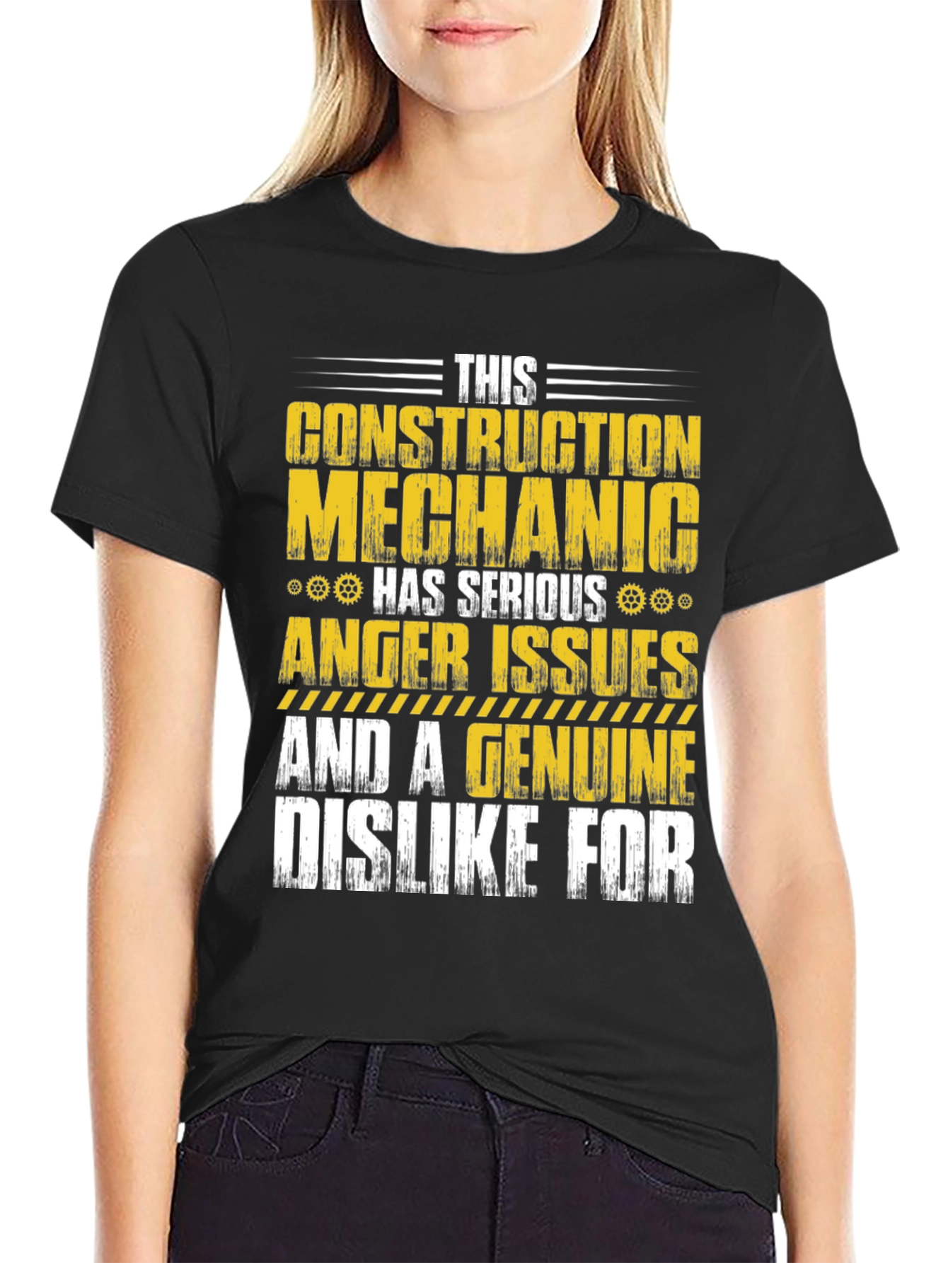 Construction Mechanic Anger Issues T-Shirt