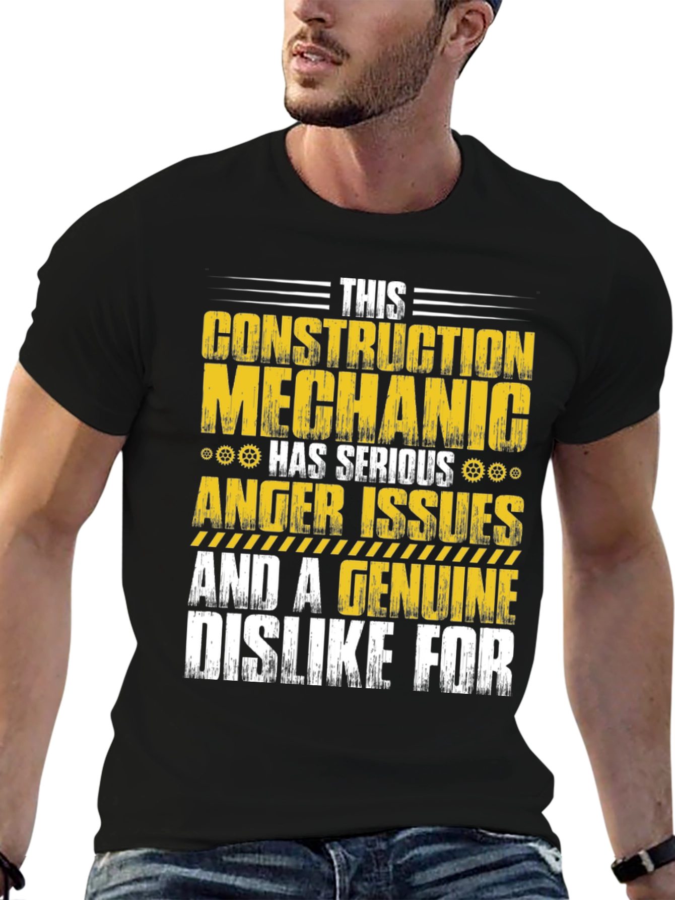 Construction Mechanic Anger Issues T-Shirt
