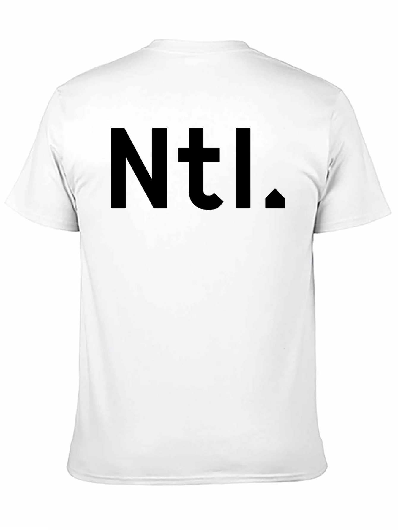 Ntl. Graphic Tee - Casual Black T-Shirt