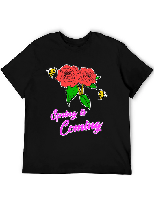 Spring is Coming Roses T-Shirt