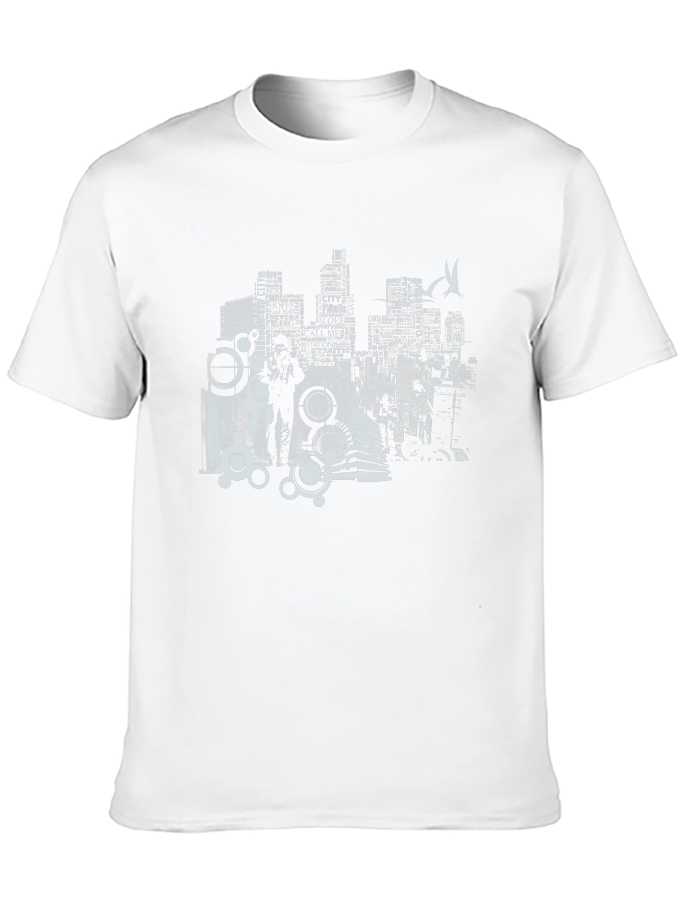Urban Graphic T-Shirt: Cityscape Tee