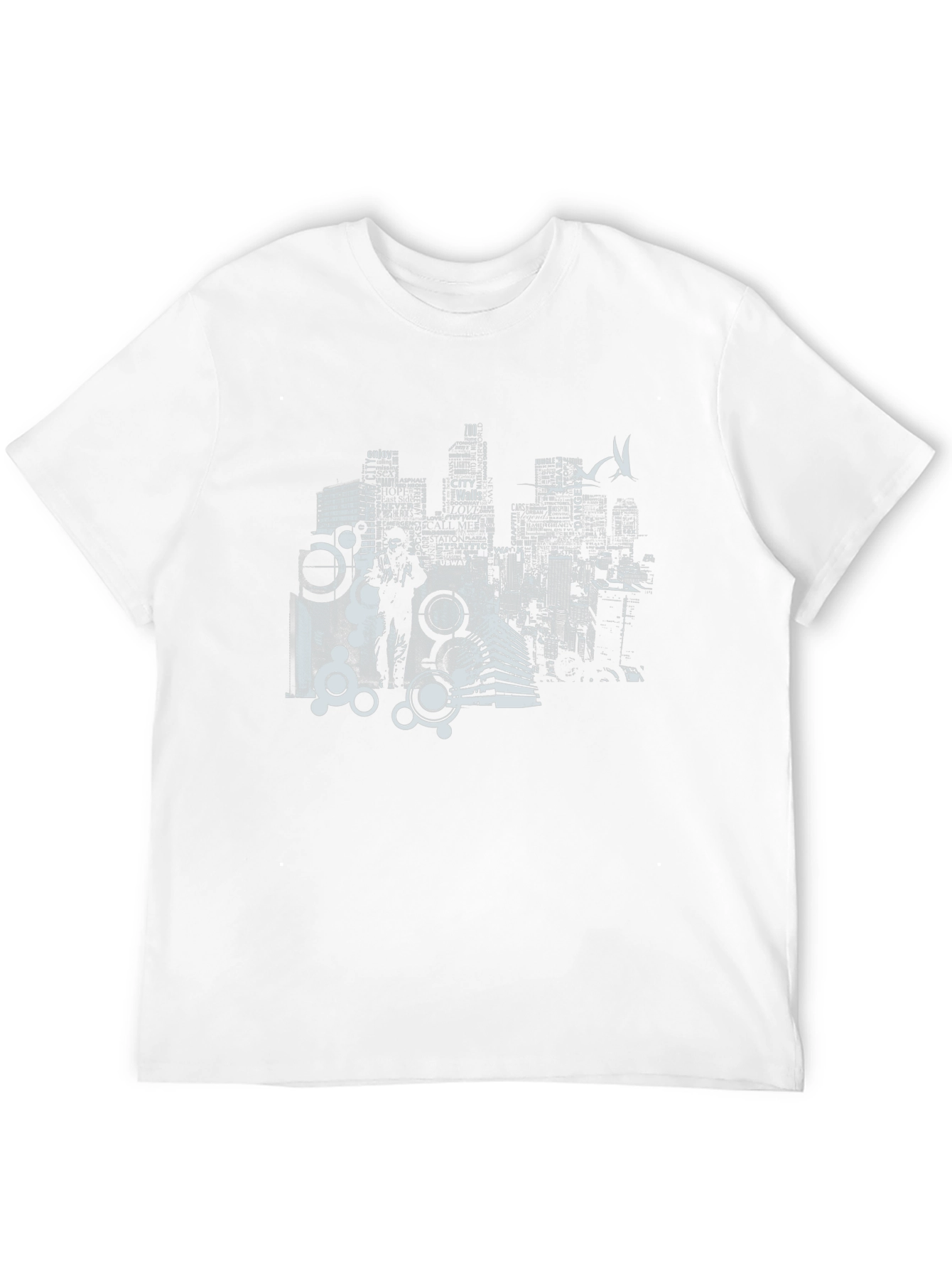 Urban Graphic T-Shirt: Cityscape Tee