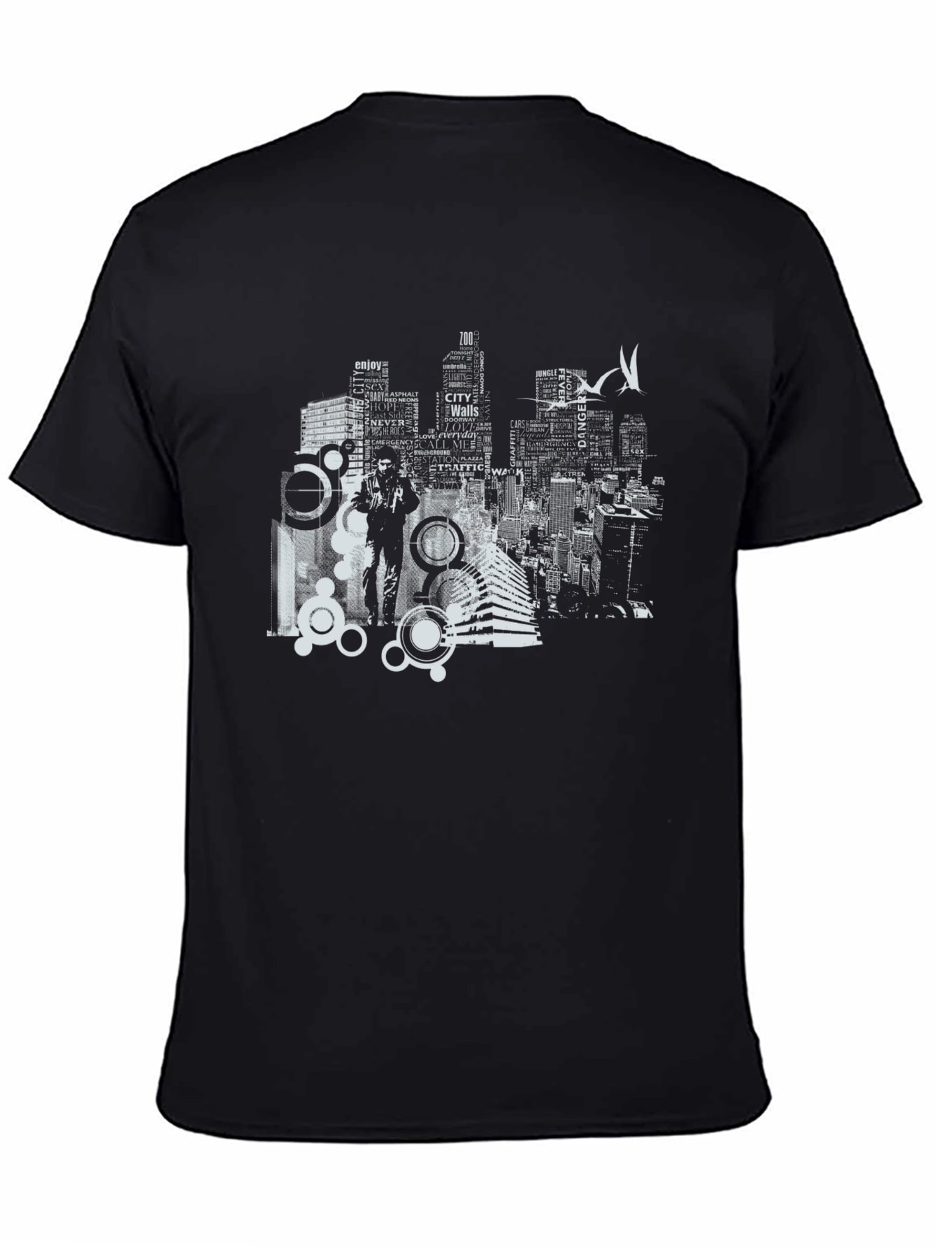 Urban Graphic T-Shirt: Cityscape Tee