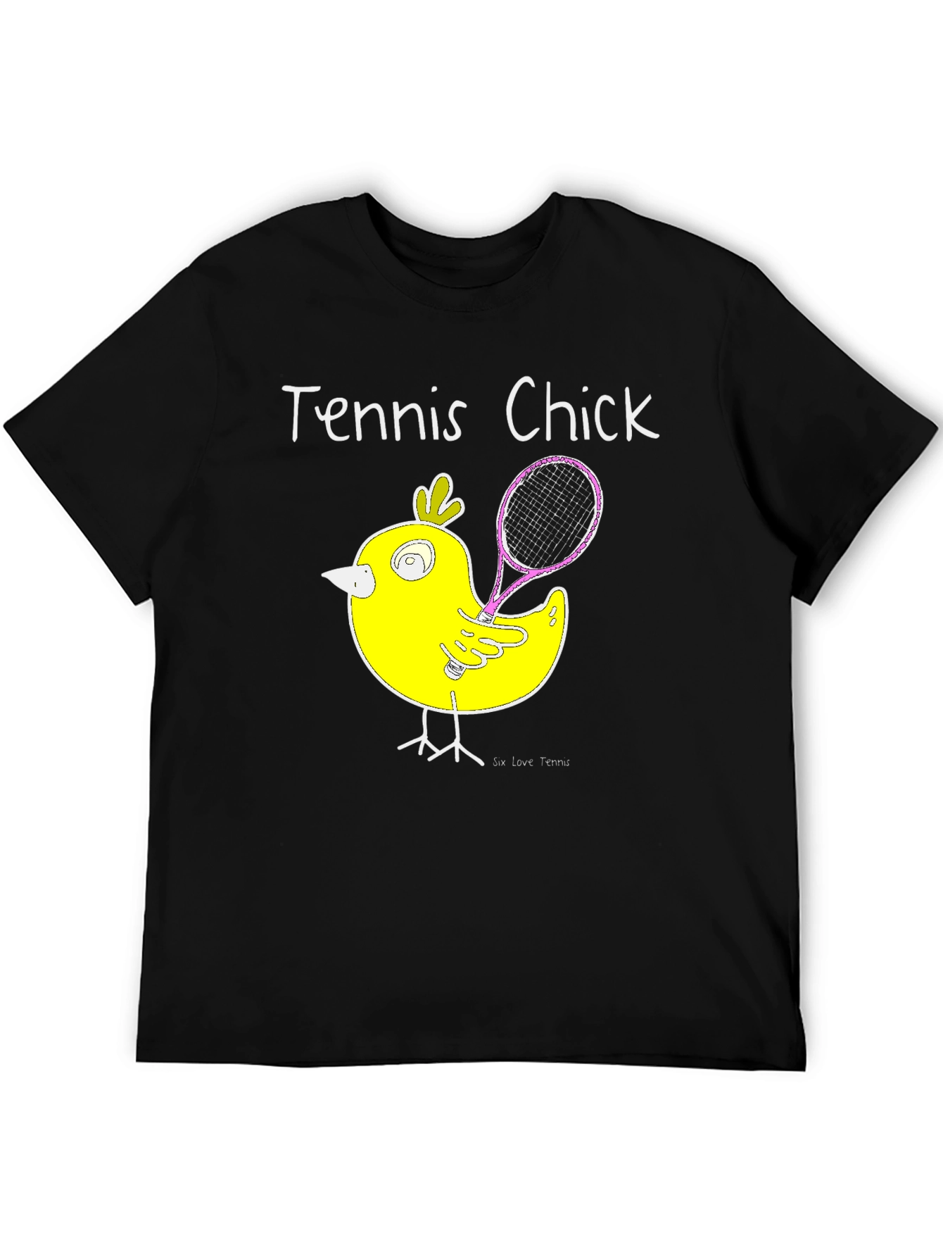 Tennis Chick T-Shirt - Playful Design