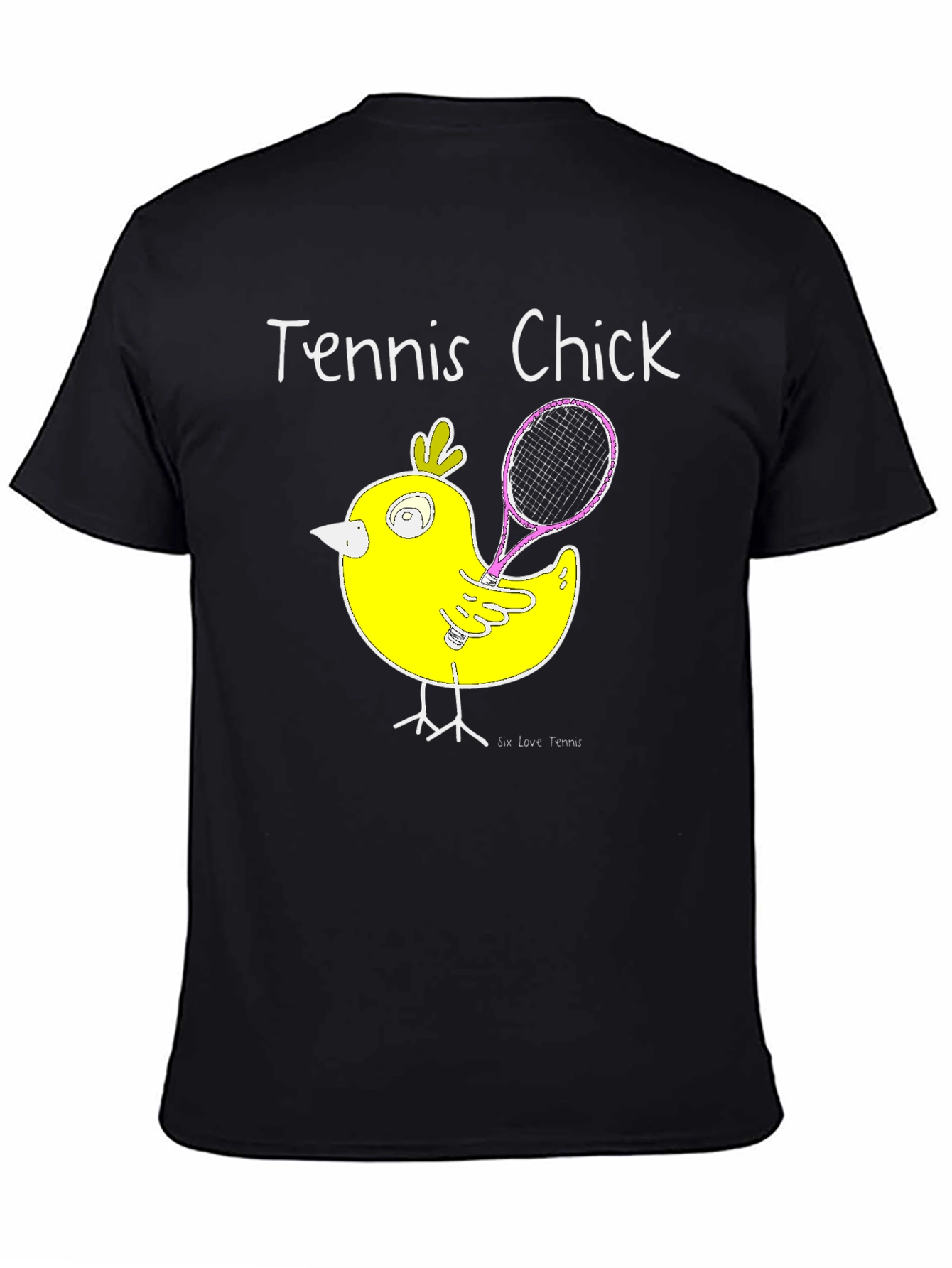 Tennis Chick T-Shirt - Playful Design