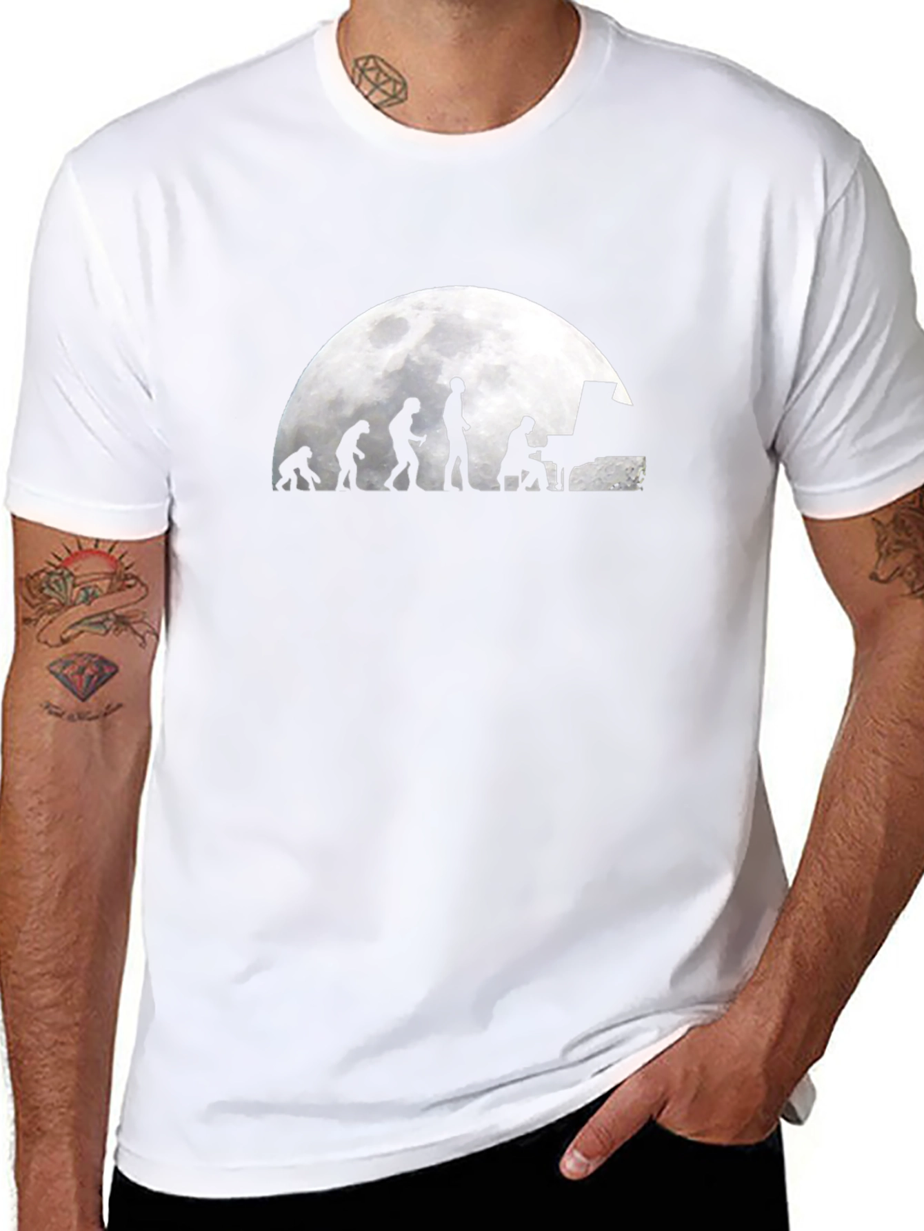 Evolution of Piano Player T-Shirt