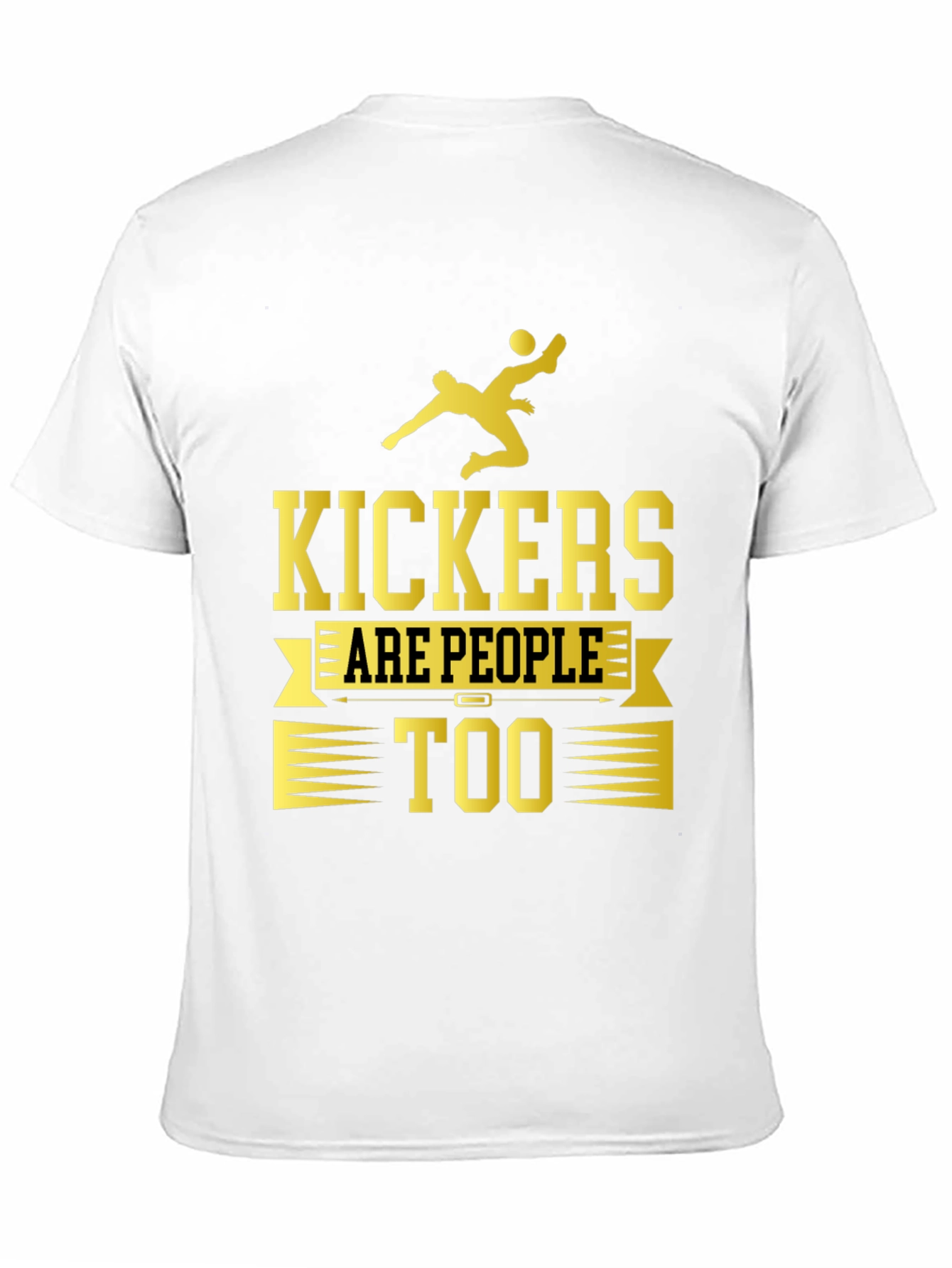 Kickers Are People Too Graphic T-Shirt