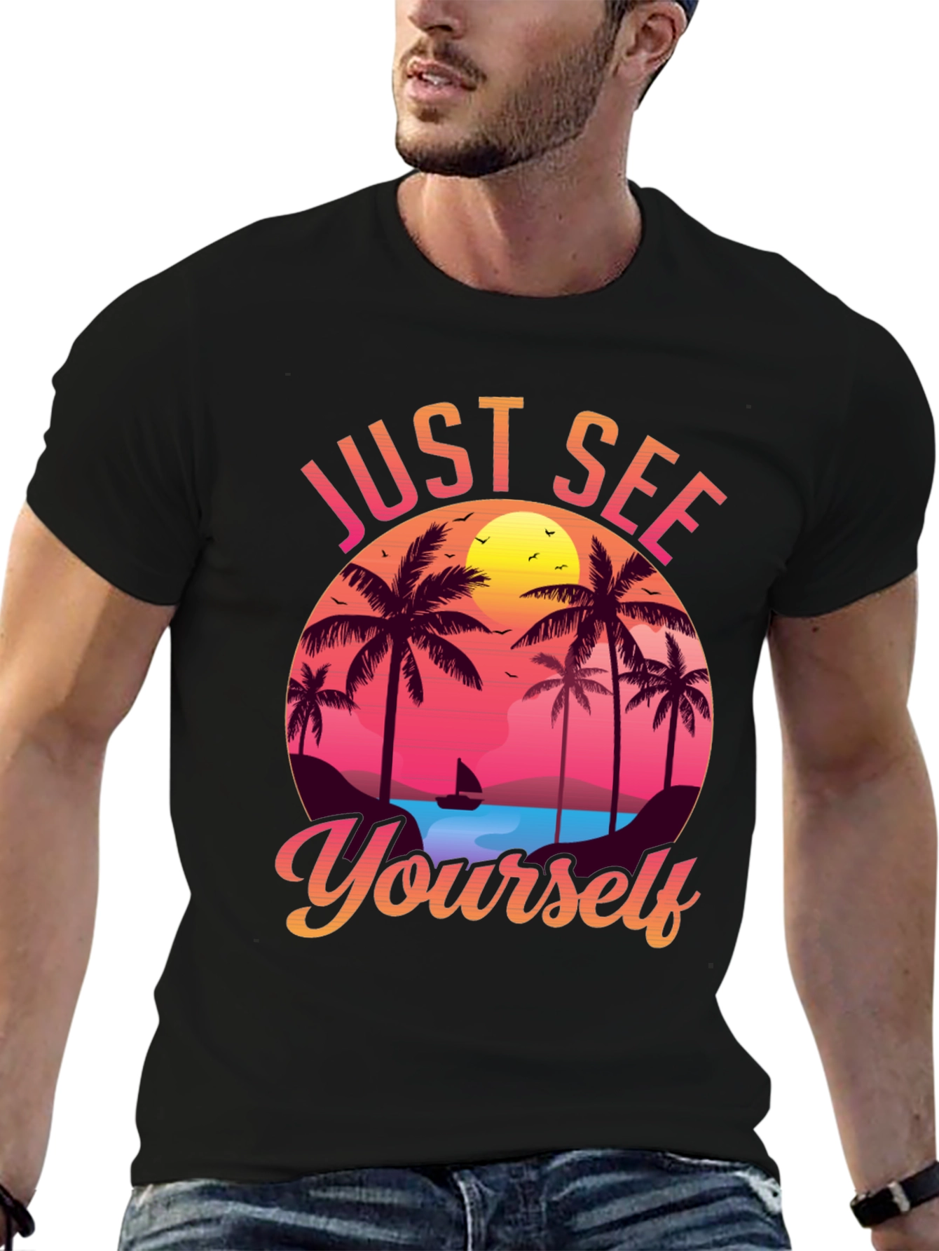 Just See Yourself Graphic T-Shirt