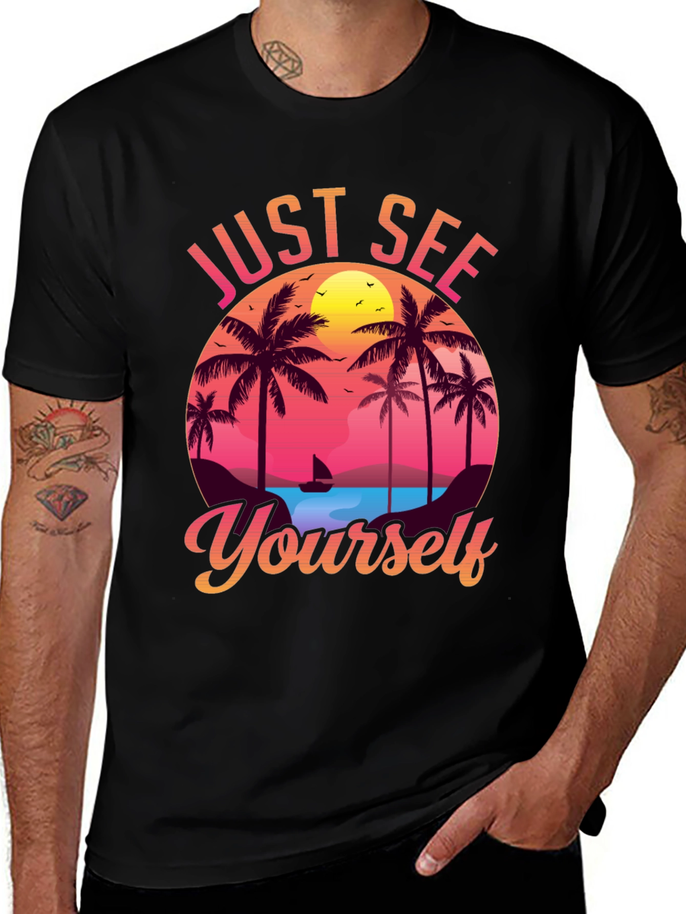 Just See Yourself Graphic T-Shirt