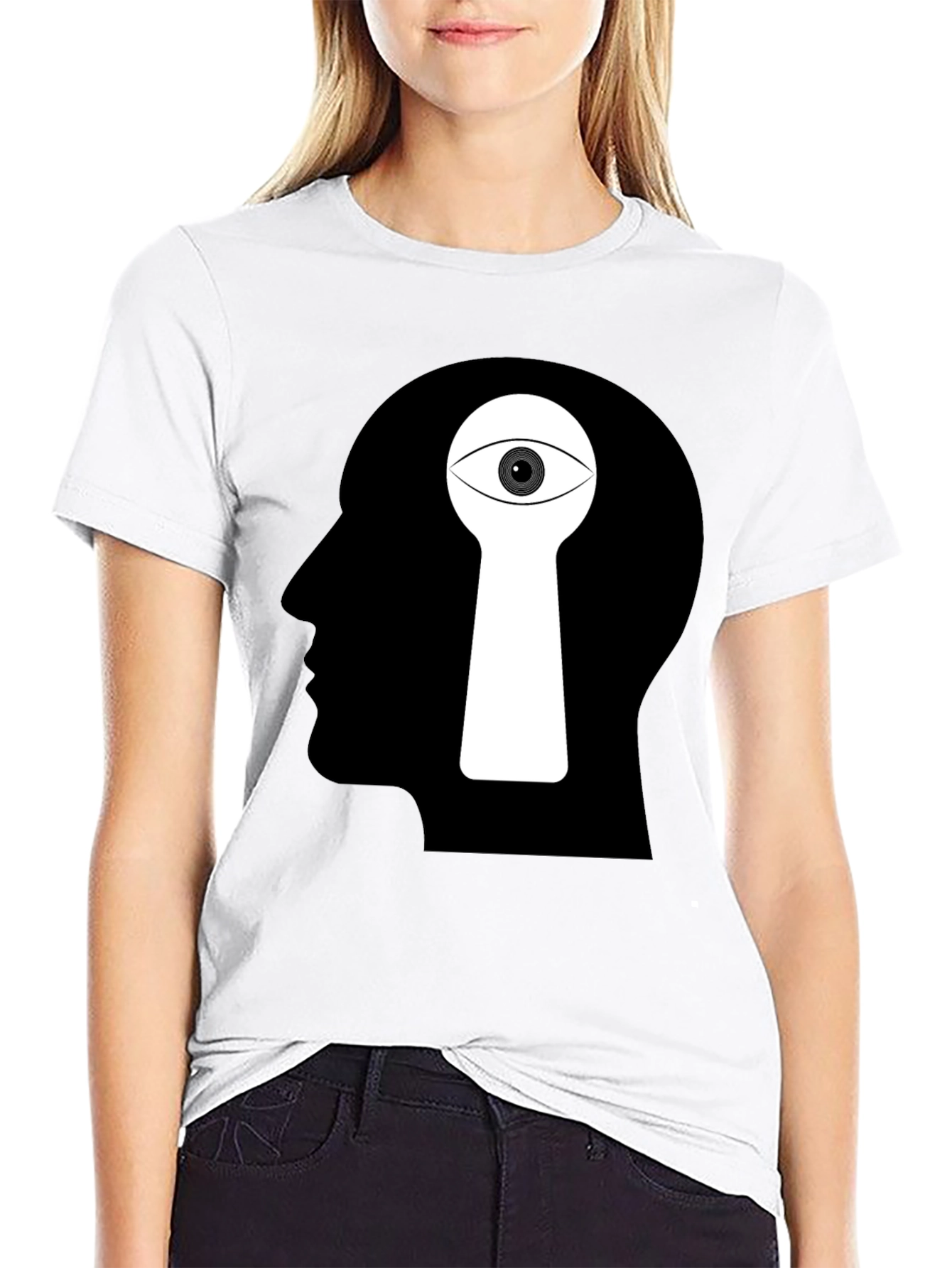 Minds Eye Black Graphic Tee