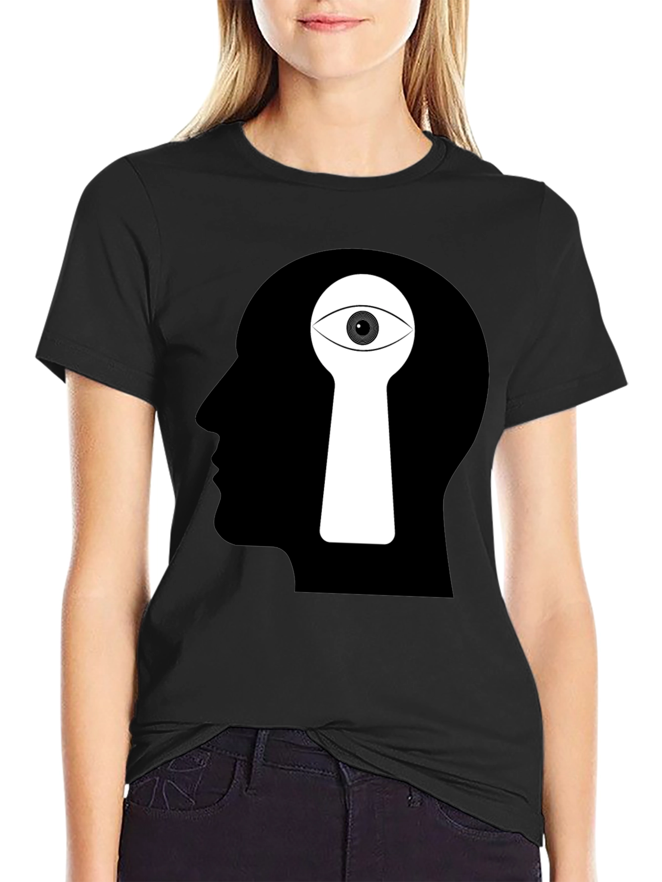 Minds Eye Black Graphic Tee
