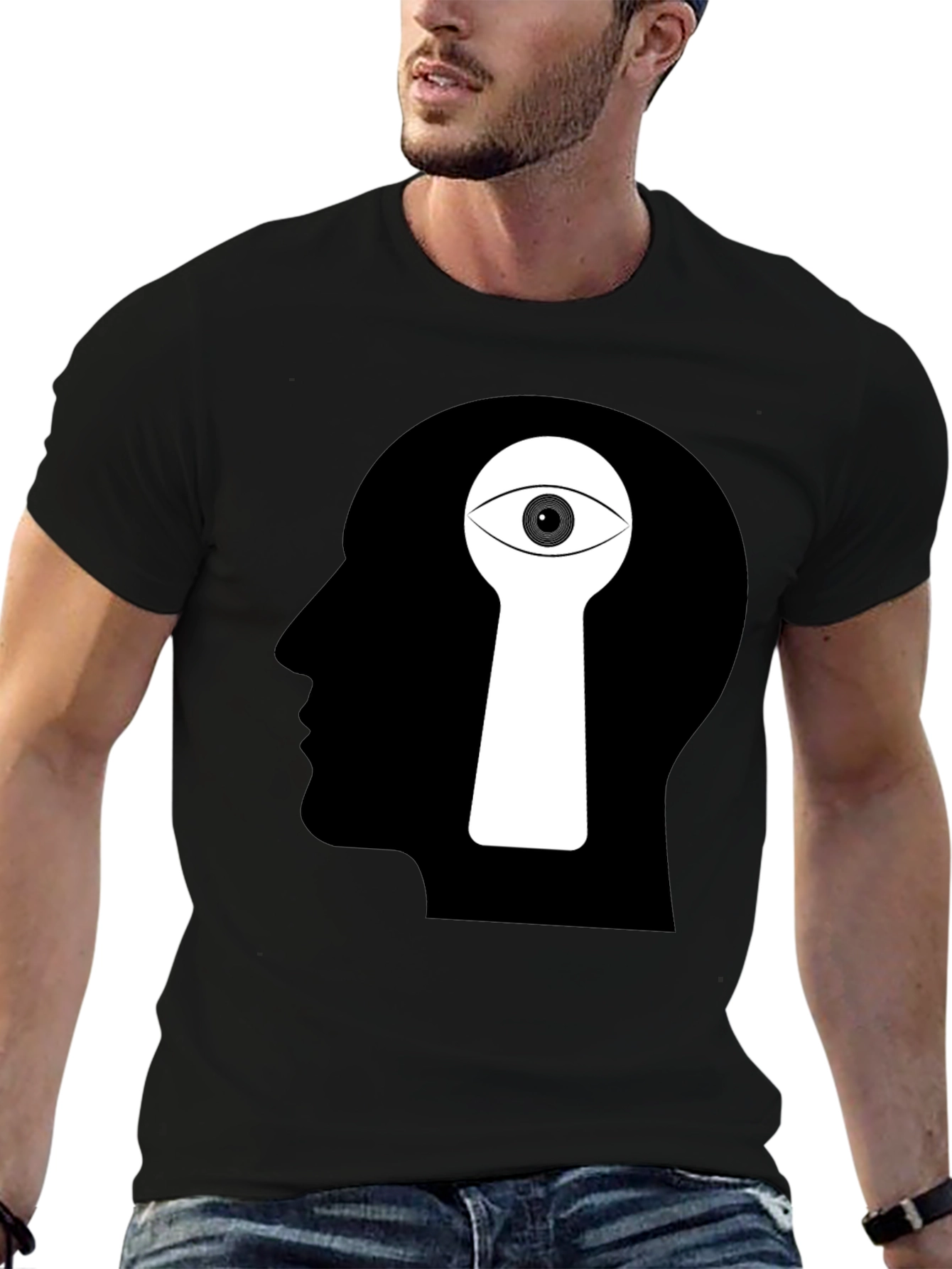 Minds Eye Black Graphic Tee