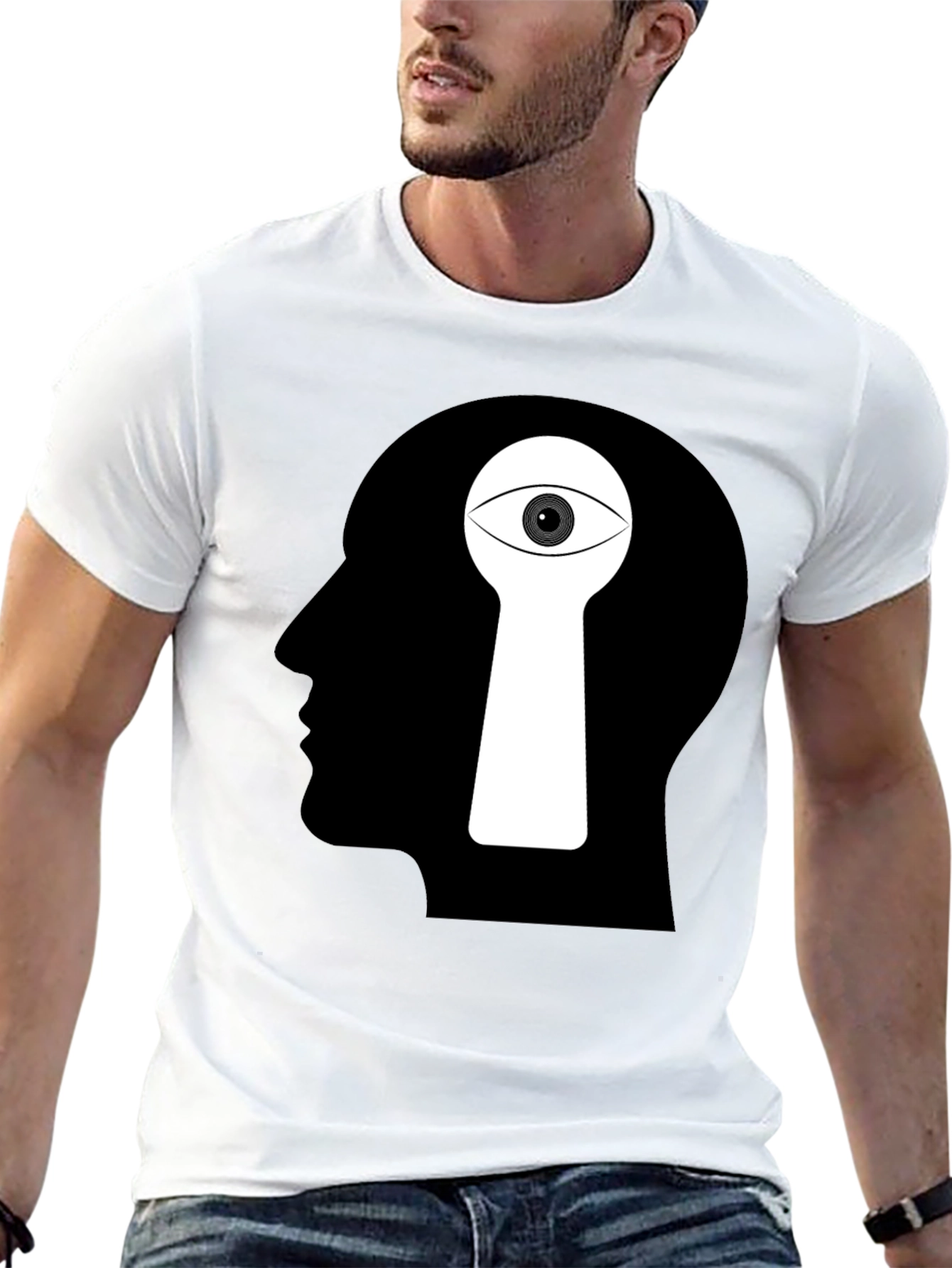 Minds Eye Black Graphic Tee