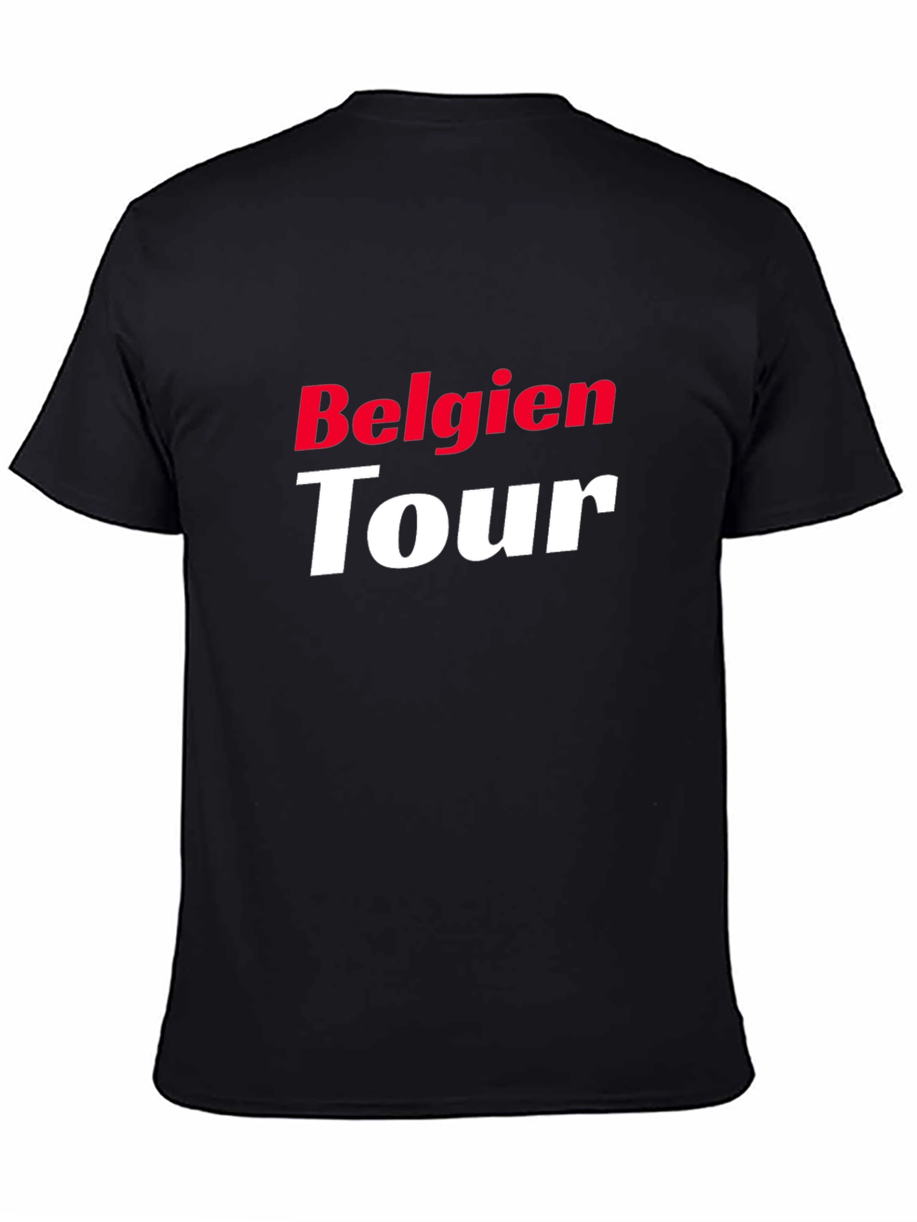 Belgien Tour T-Shirt - Classic Black