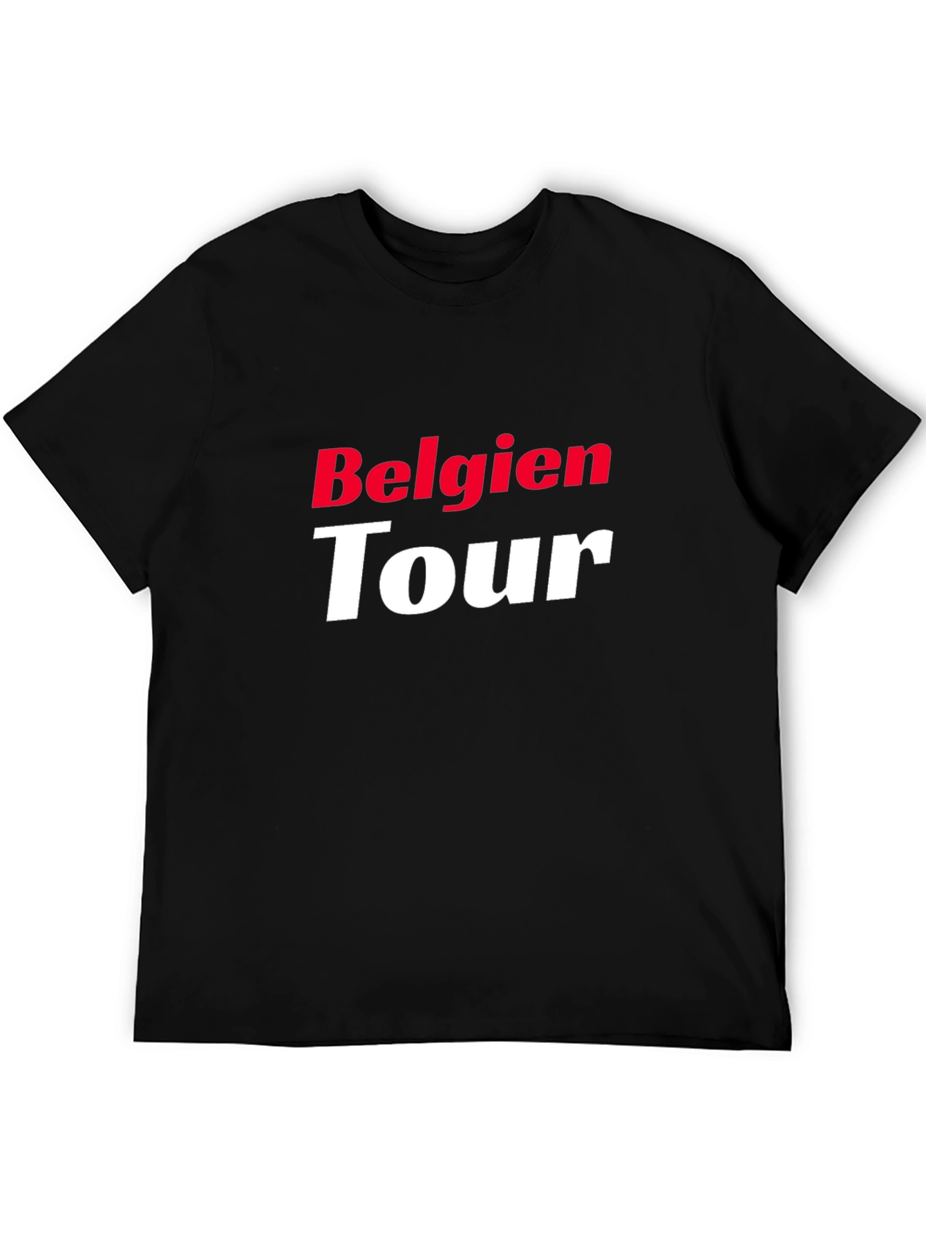 Belgien Tour T-Shirt - Classic Black