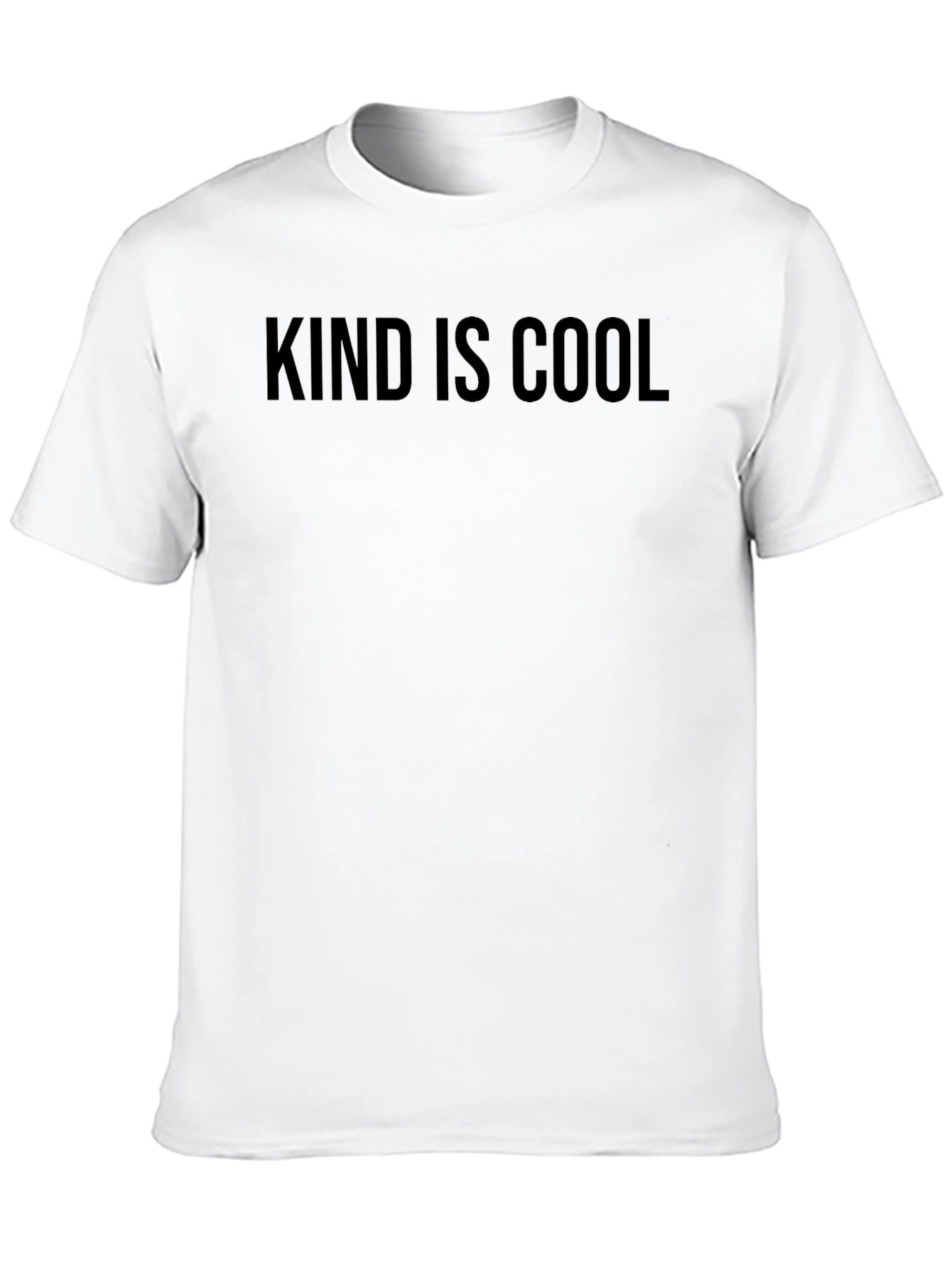 Kind Is Cool Graphic Tee - Unisex Black T-Shirt