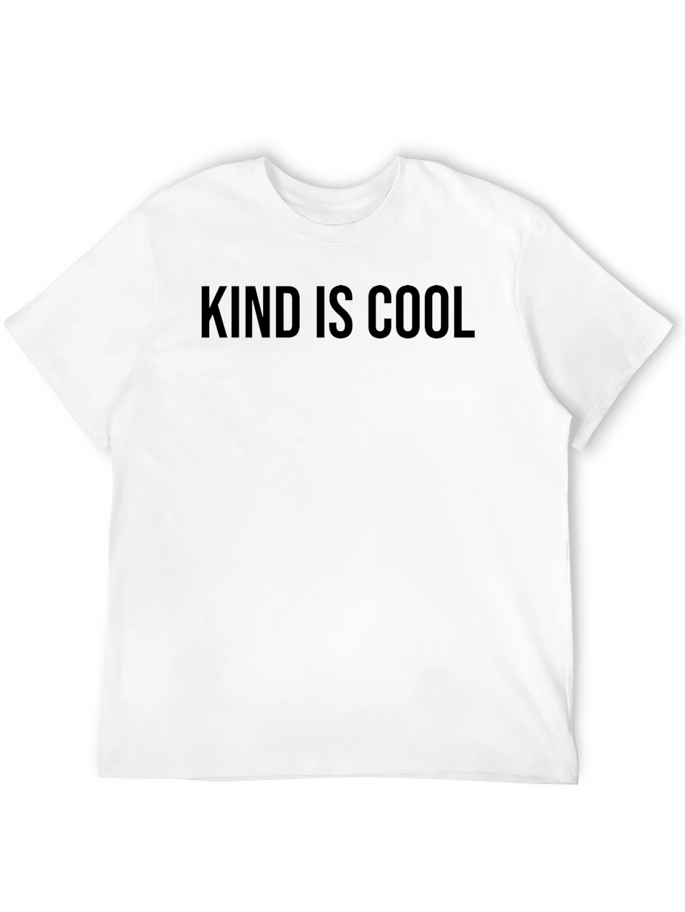 Kind Is Cool Graphic Tee - Unisex Black T-Shirt