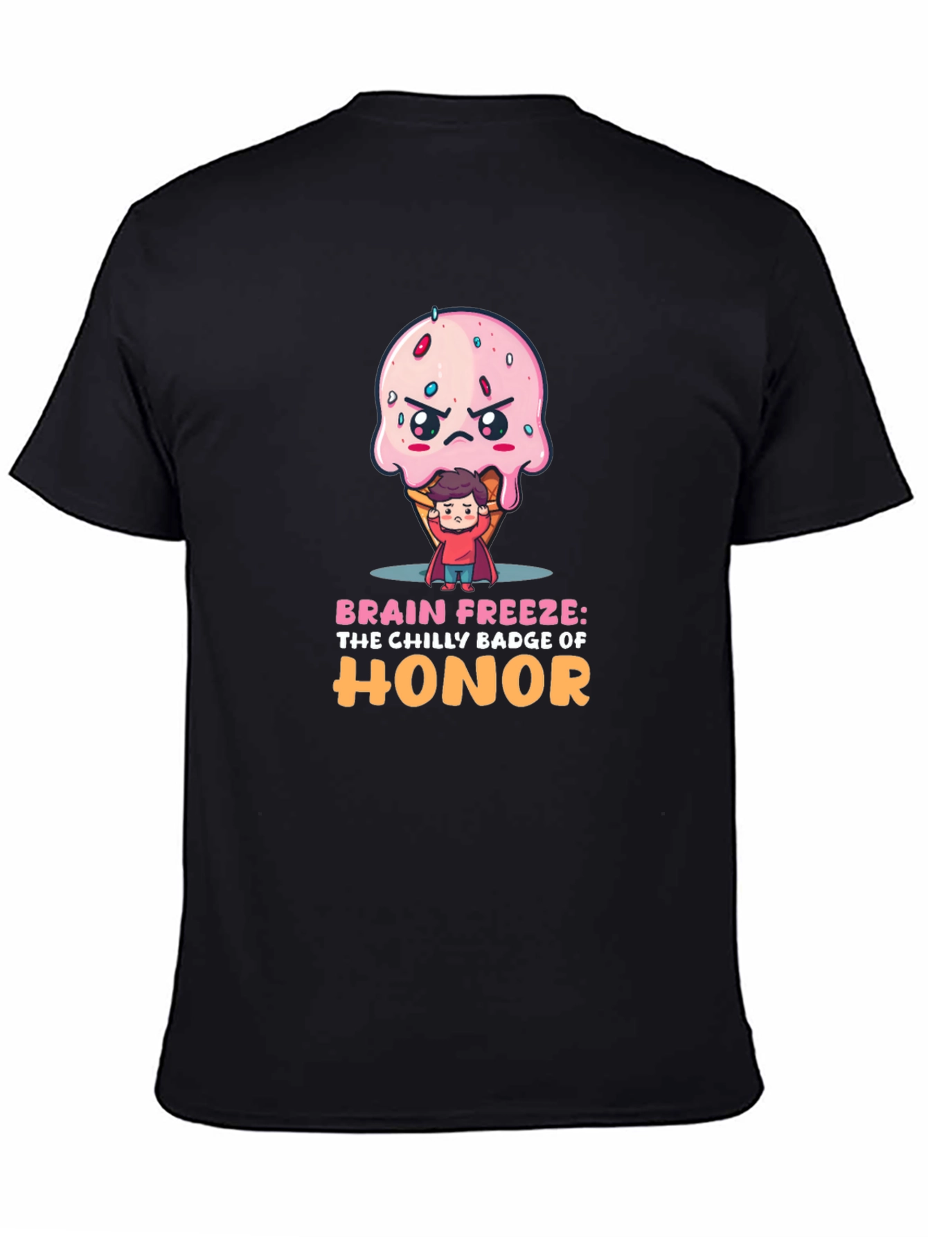 Brain Freeze Honor Badge T-Shirt