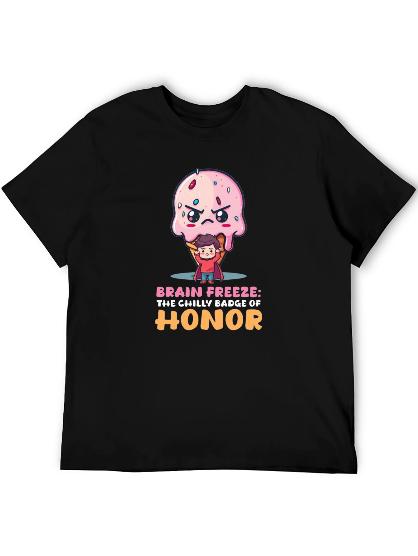 Brain Freeze Honor Badge T-Shirt