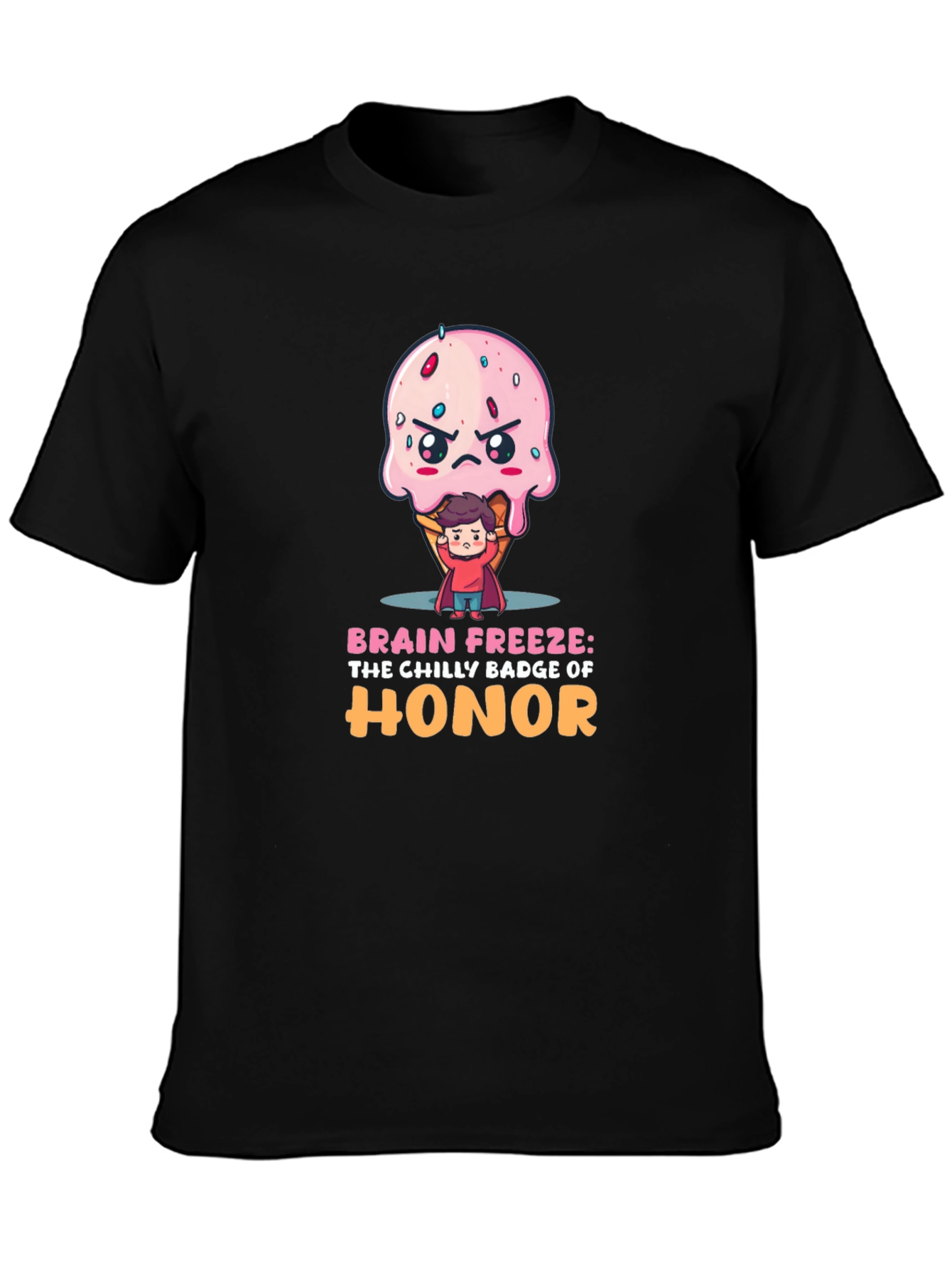 Brain Freeze Honor Badge T-Shirt