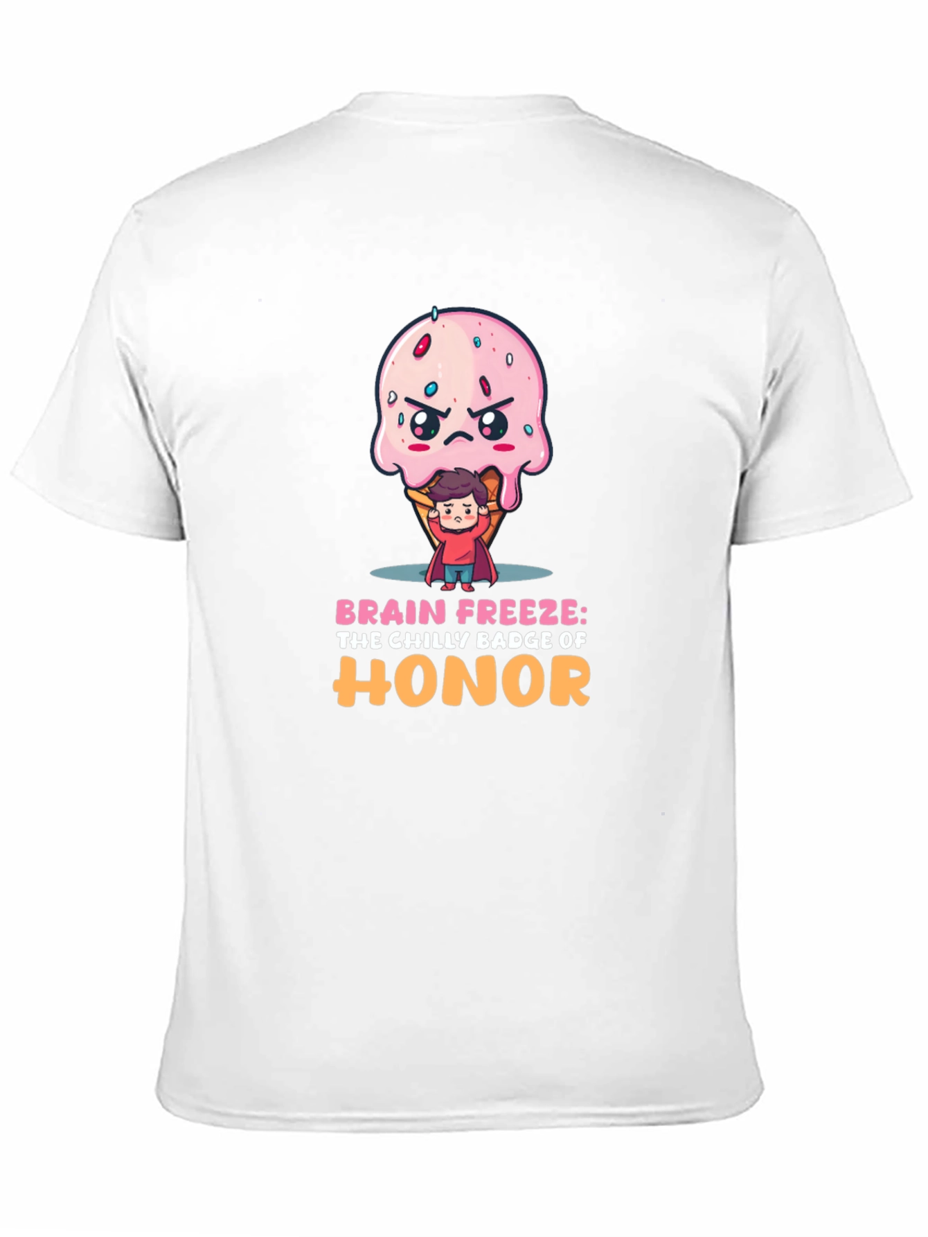 Brain Freeze Honor Badge T-Shirt