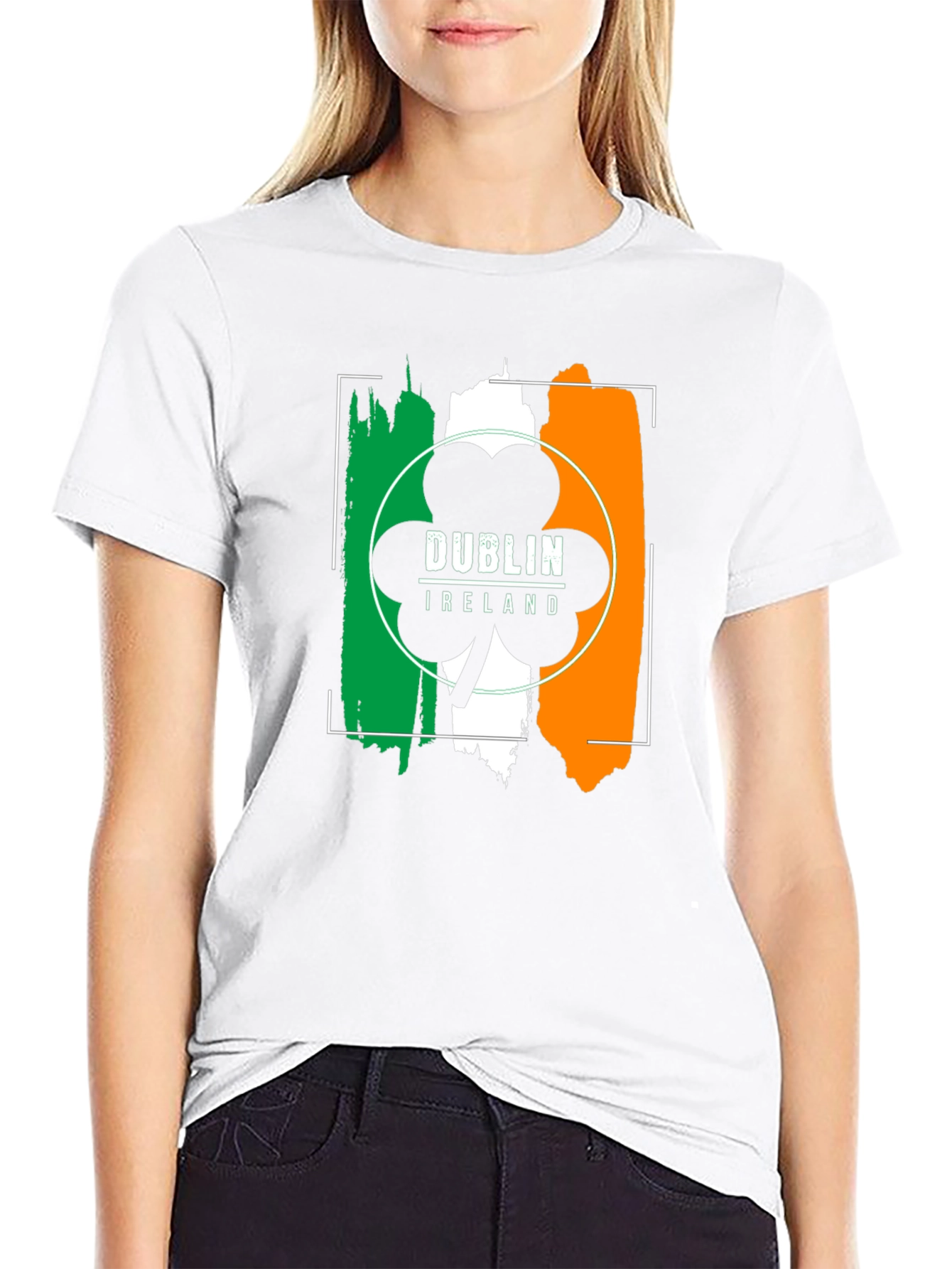 Dublin Ireland Shamrock T-Shirt - Irish Pride Tee