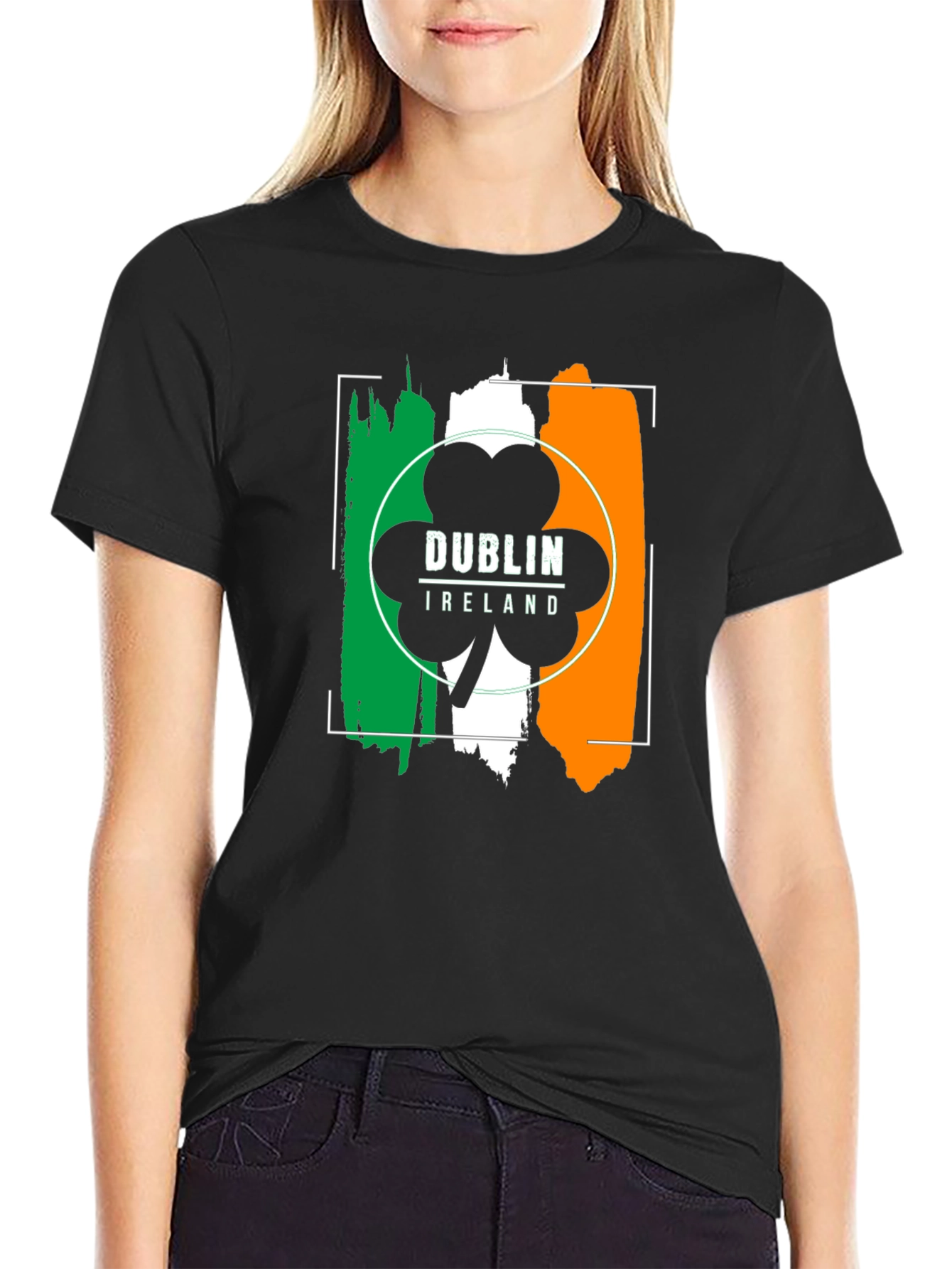 Dublin Ireland Shamrock T-Shirt - Irish Pride Tee