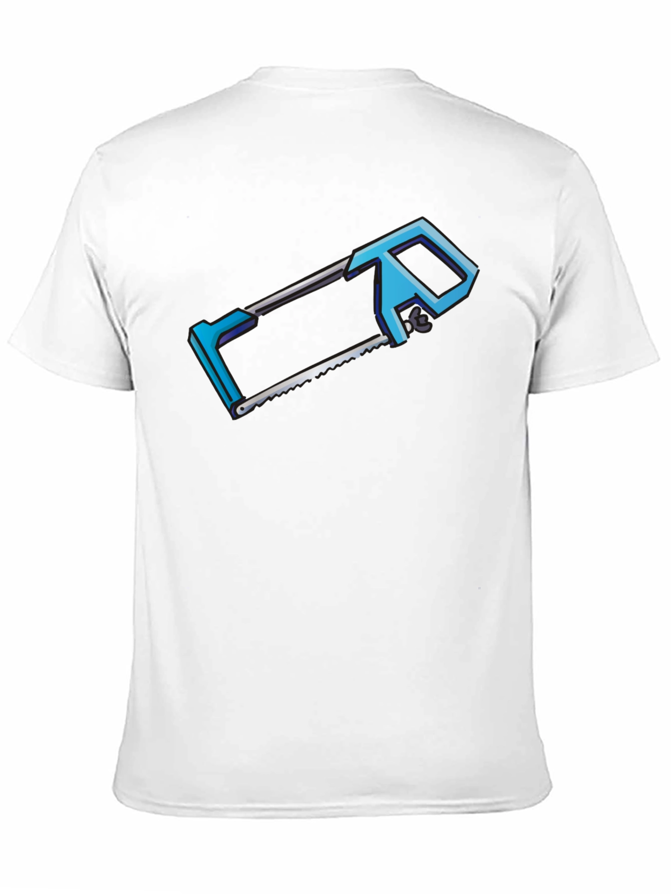 Hacksaw Graphic T-Shirt - Black Crew Neck Tee