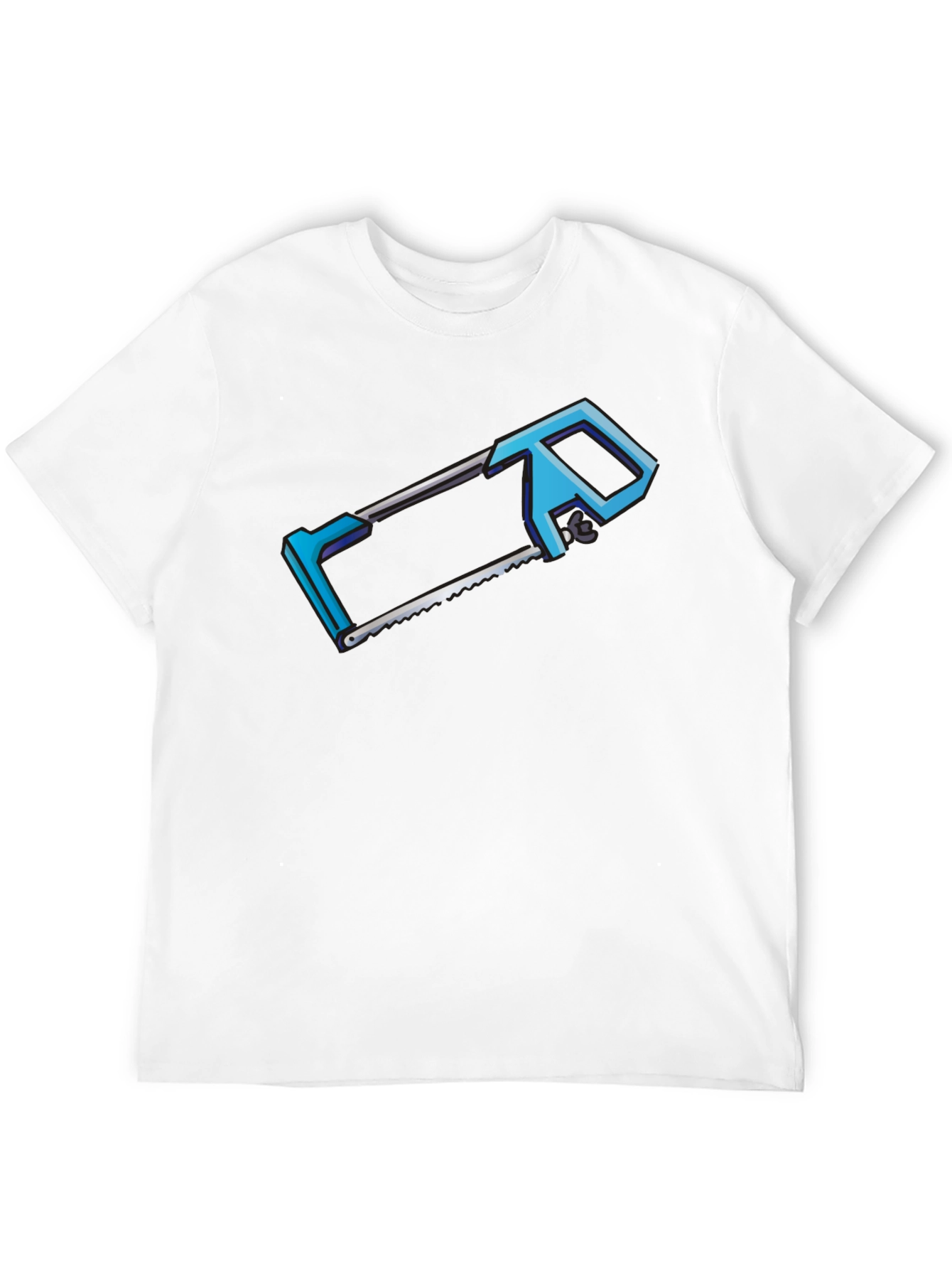 Hacksaw Graphic T-Shirt - Black Crew Neck Tee