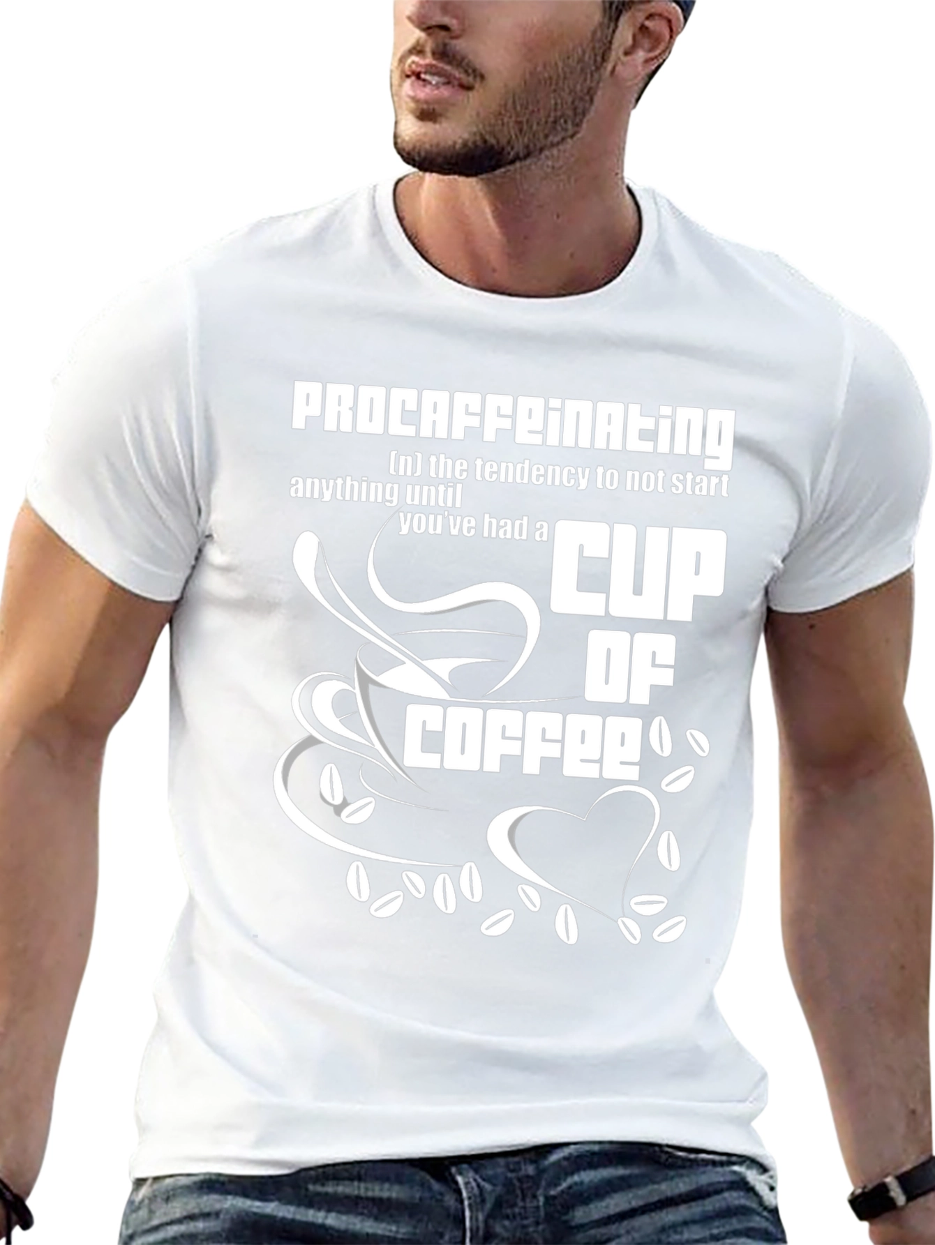 Procaffeinating Funny Coffee T-Shirt