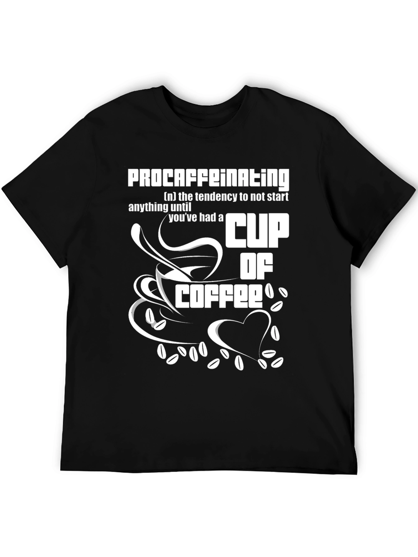 Procaffeinating Funny Coffee T-Shirt