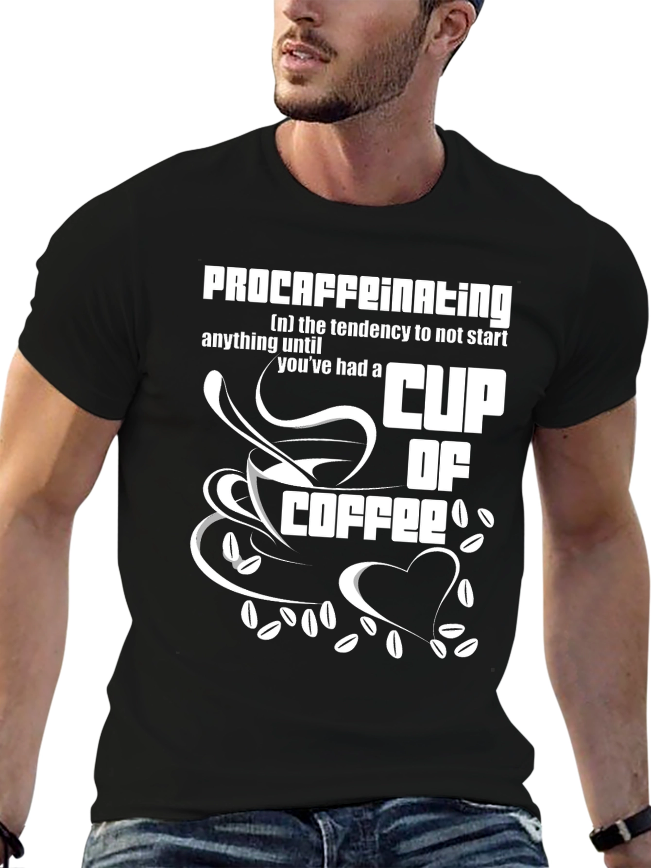 Procaffeinating Funny Coffee T-Shirt
