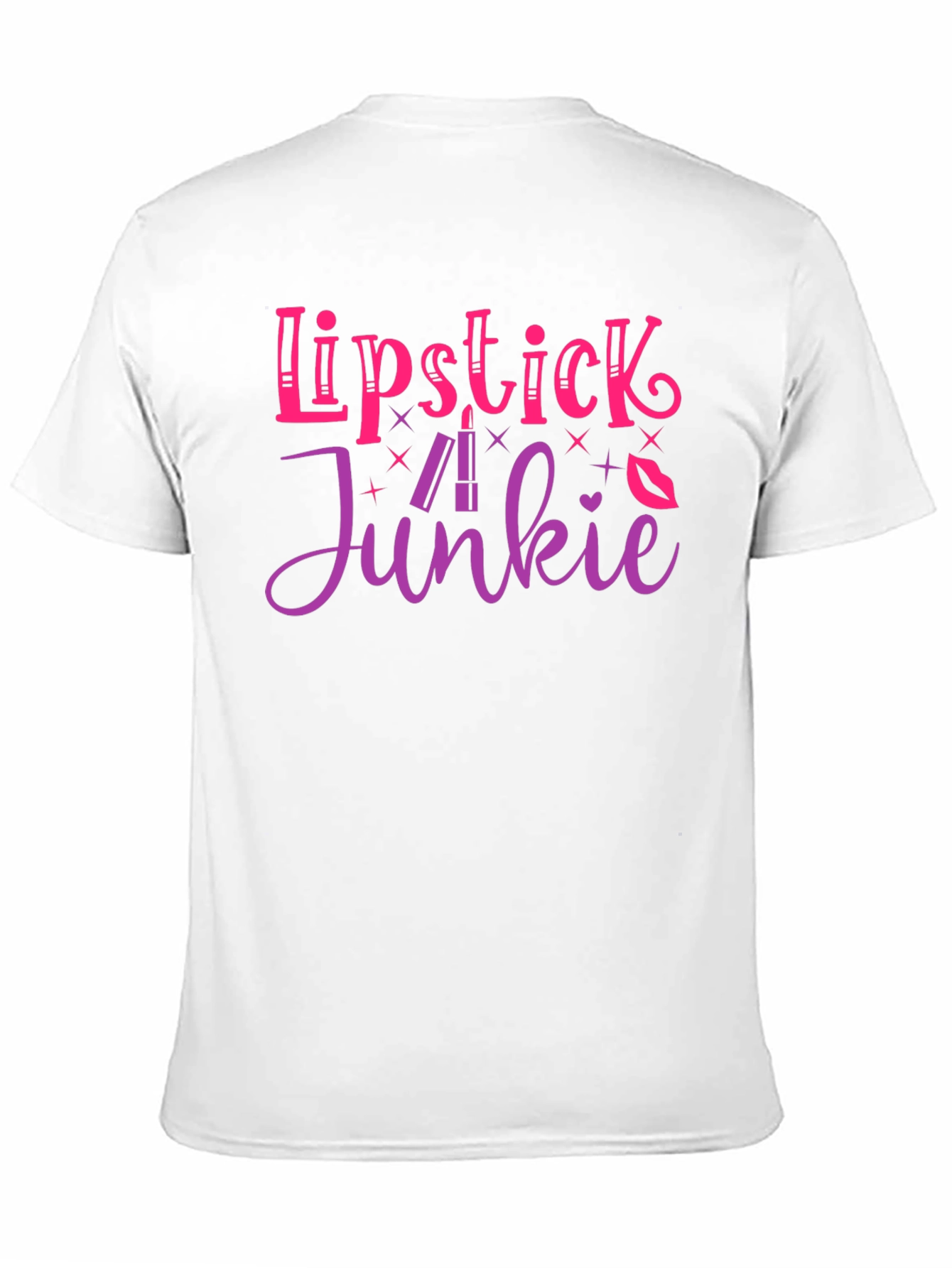 Lipstick Junkie Graphic T-Shirt