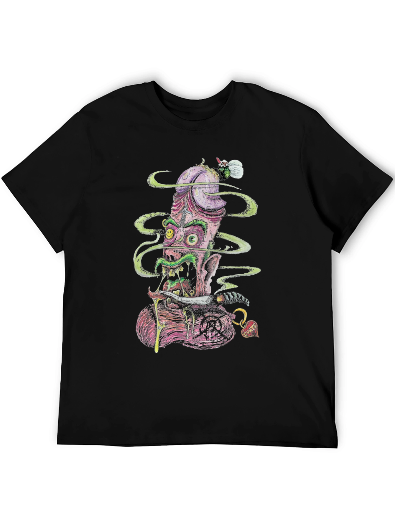 Grotesque Graphic Tee - Penis Monster T-Shirt