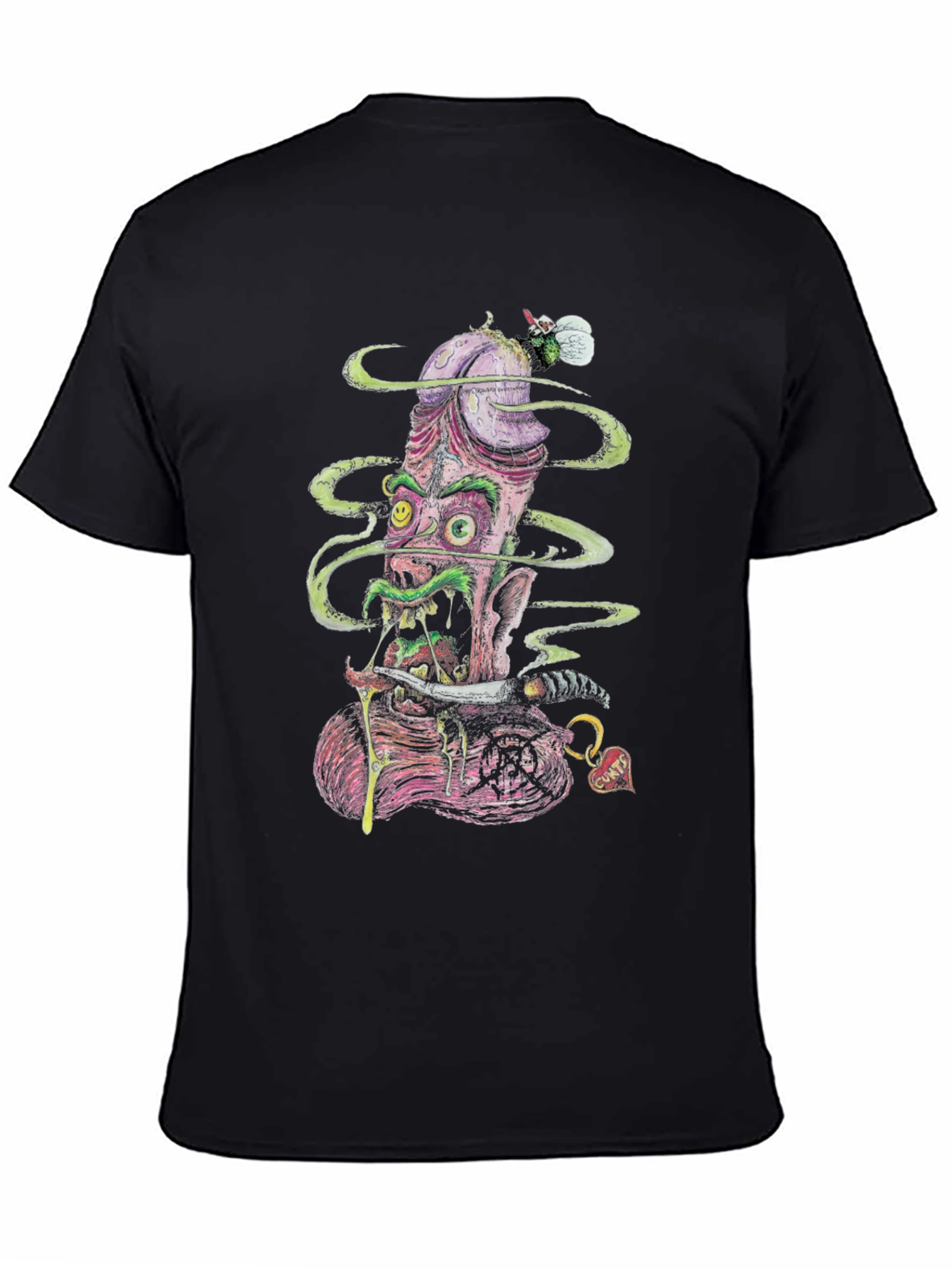 Grotesque Graphic Tee - Penis Monster T-Shirt