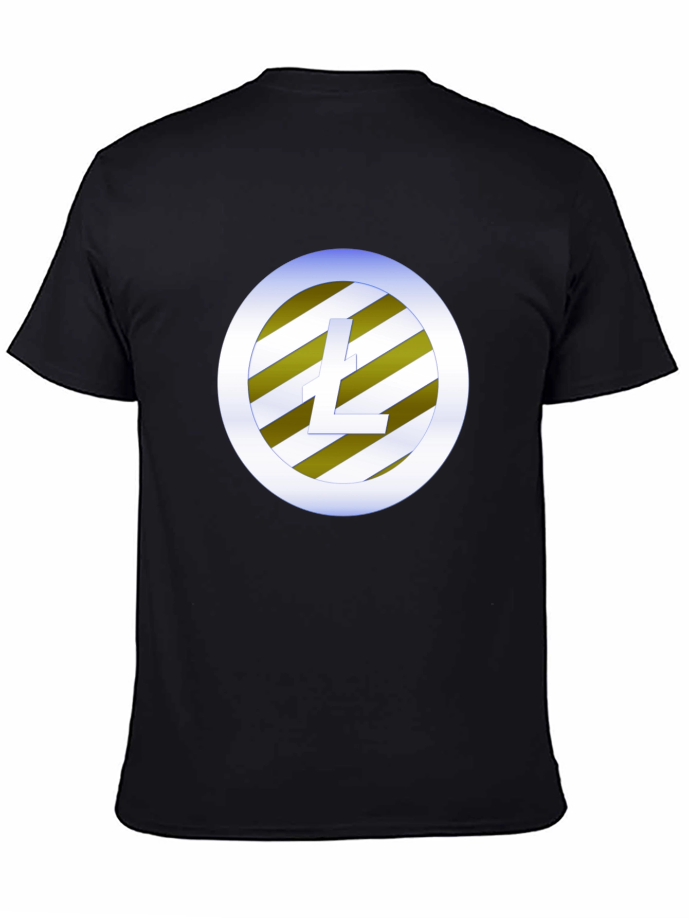 Litecoin Logo Black T-Shirt Crypto Fashion