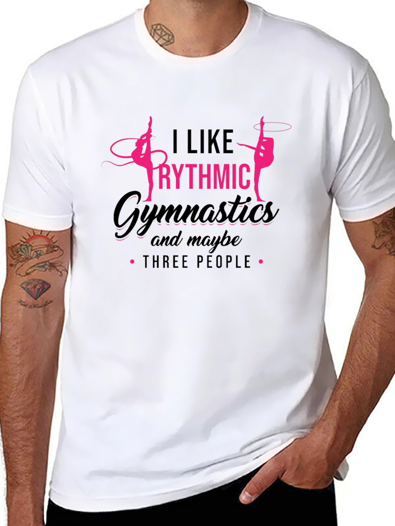 Rhythmic Gymnastics T-Shirt - I Like Gymnastics