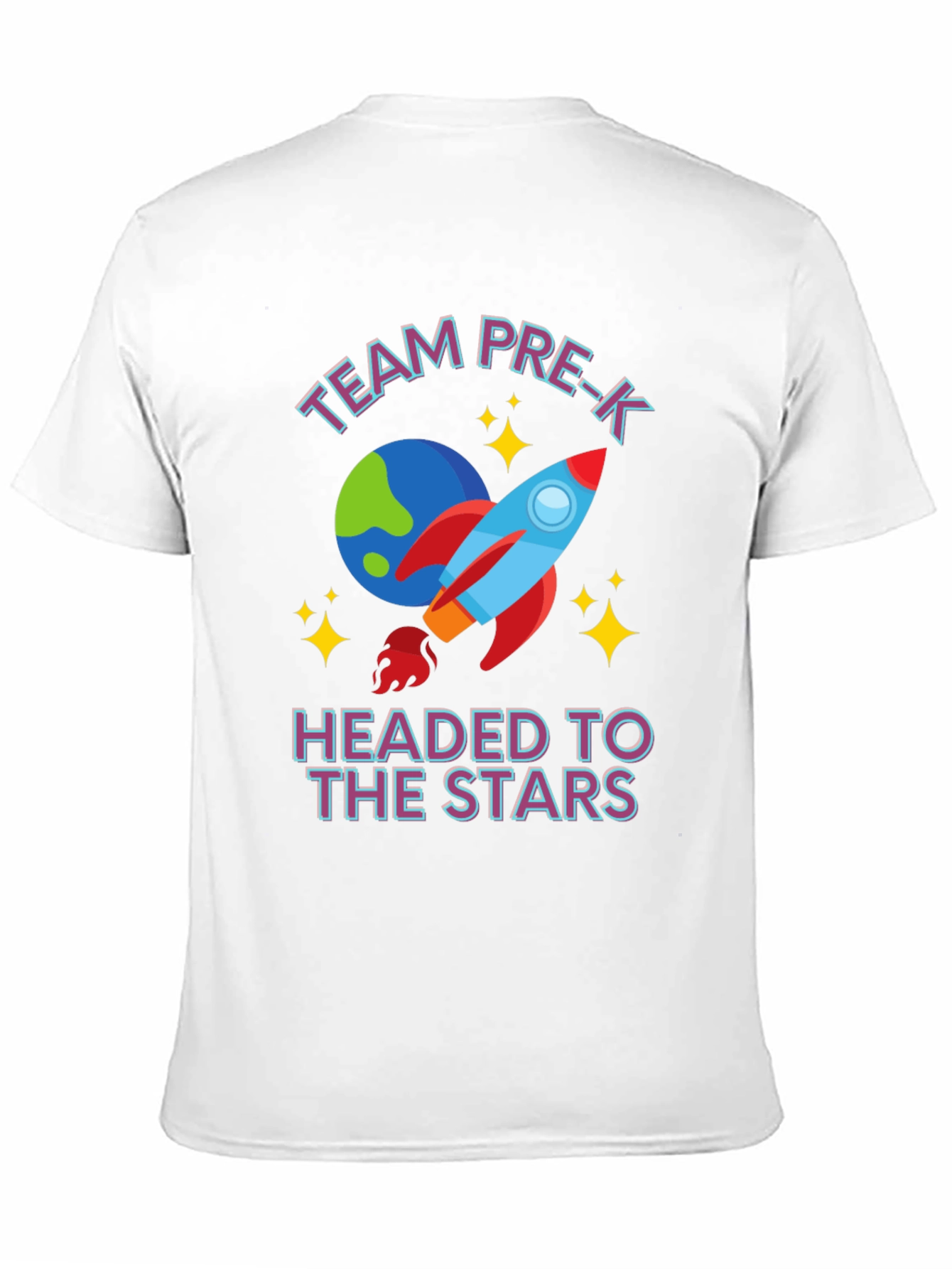 Team Pre-K Headed to the Stars T-Shirt