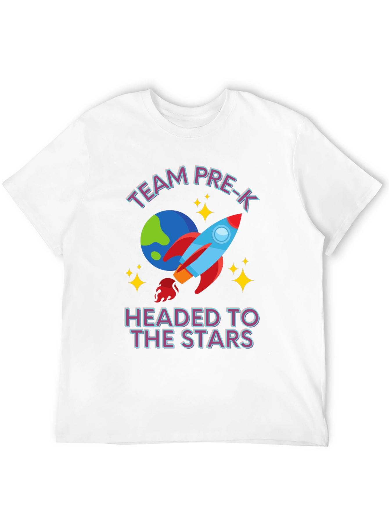 Team Pre-K Headed to the Stars T-Shirt