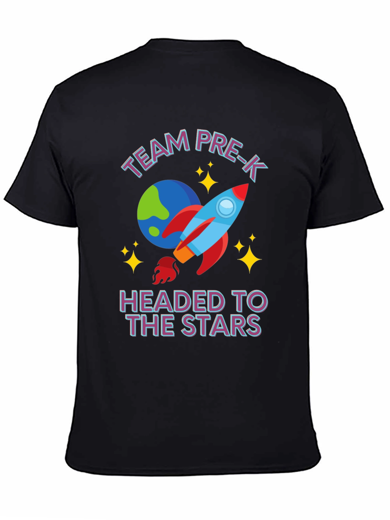 Team Pre-K Headed to the Stars T-Shirt