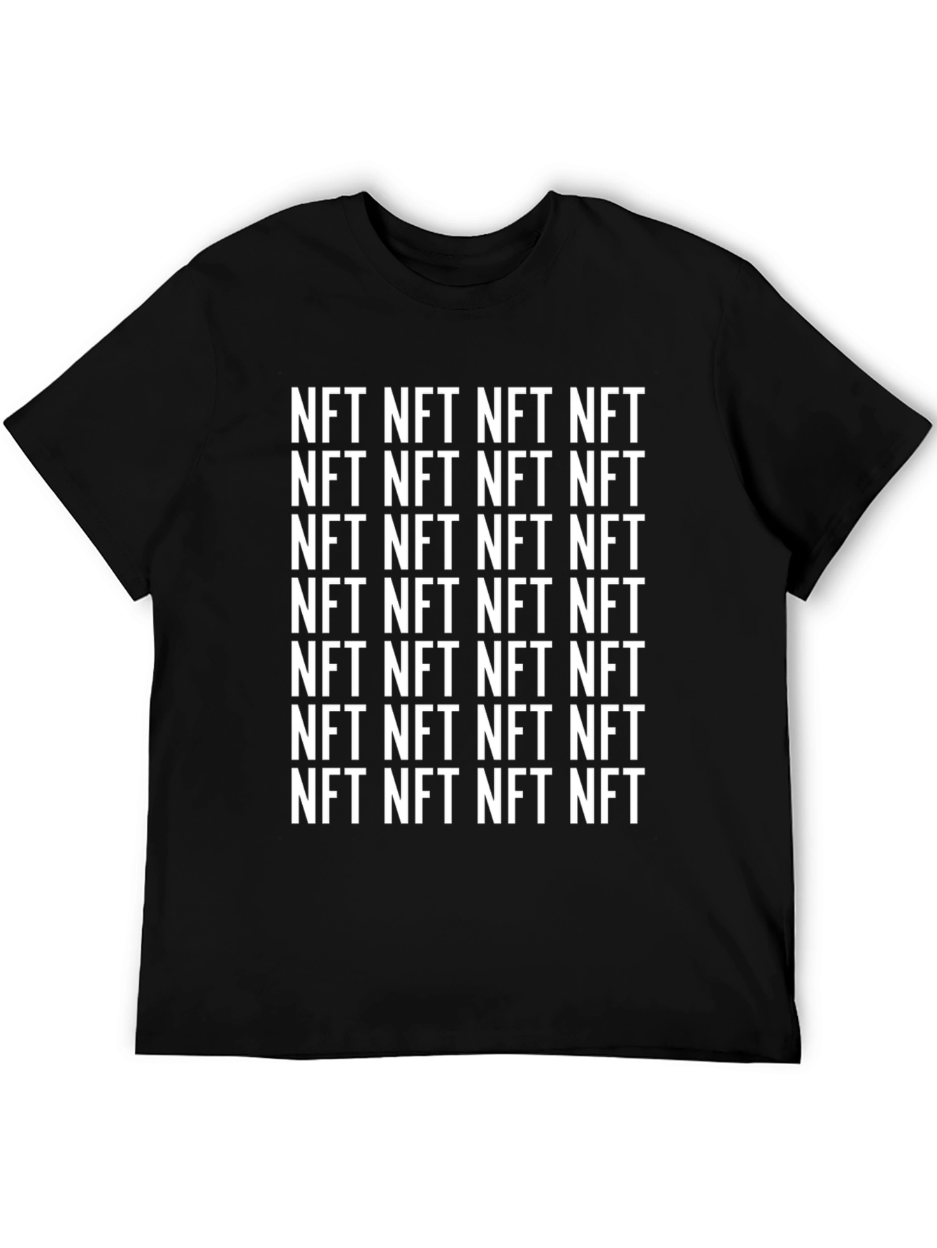 NFT Print Black T-Shirt