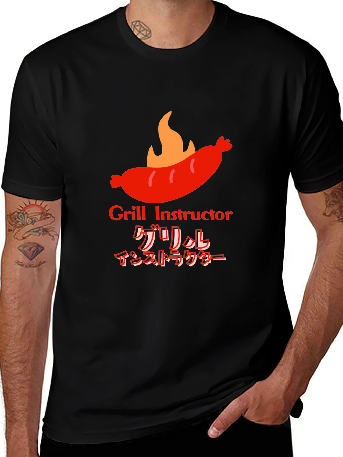 Grill Instructor T-Shirt - BBQ Master Tee