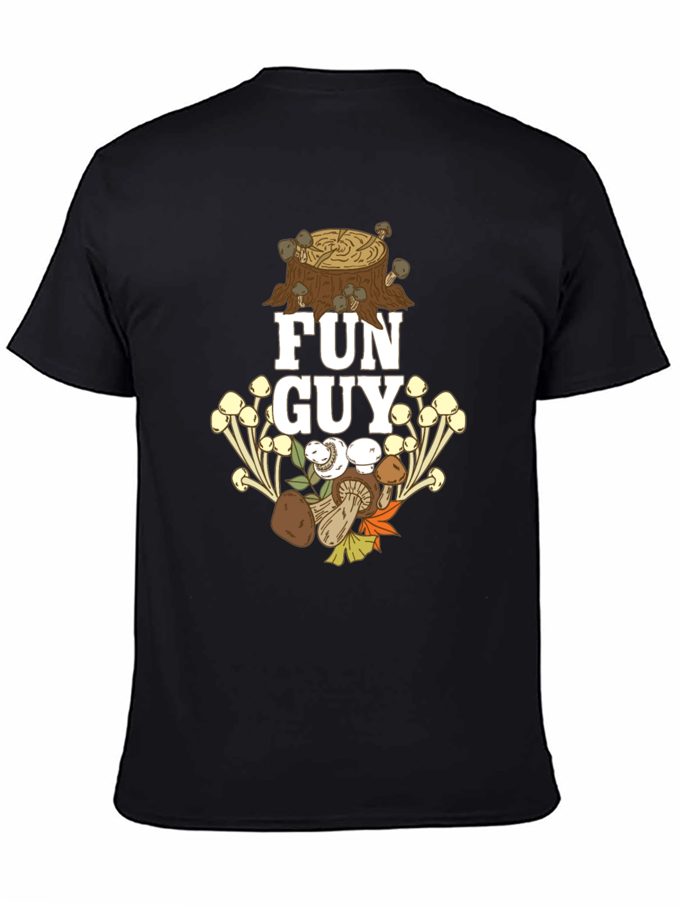 Fun Guy Mushroom T-Shirt - Nature Lover Apparel