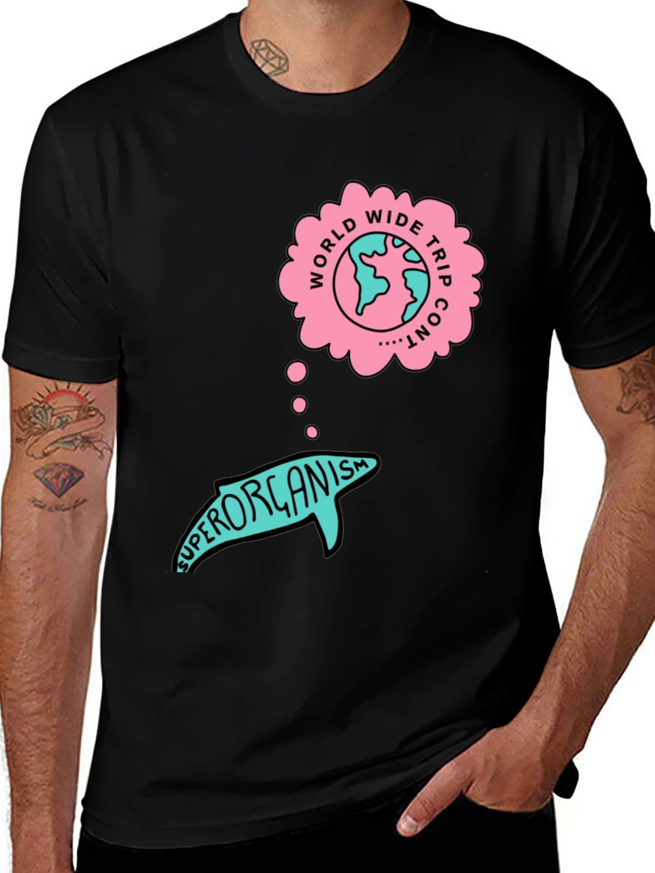 World Wide Trip T-Shirt - Superorganism