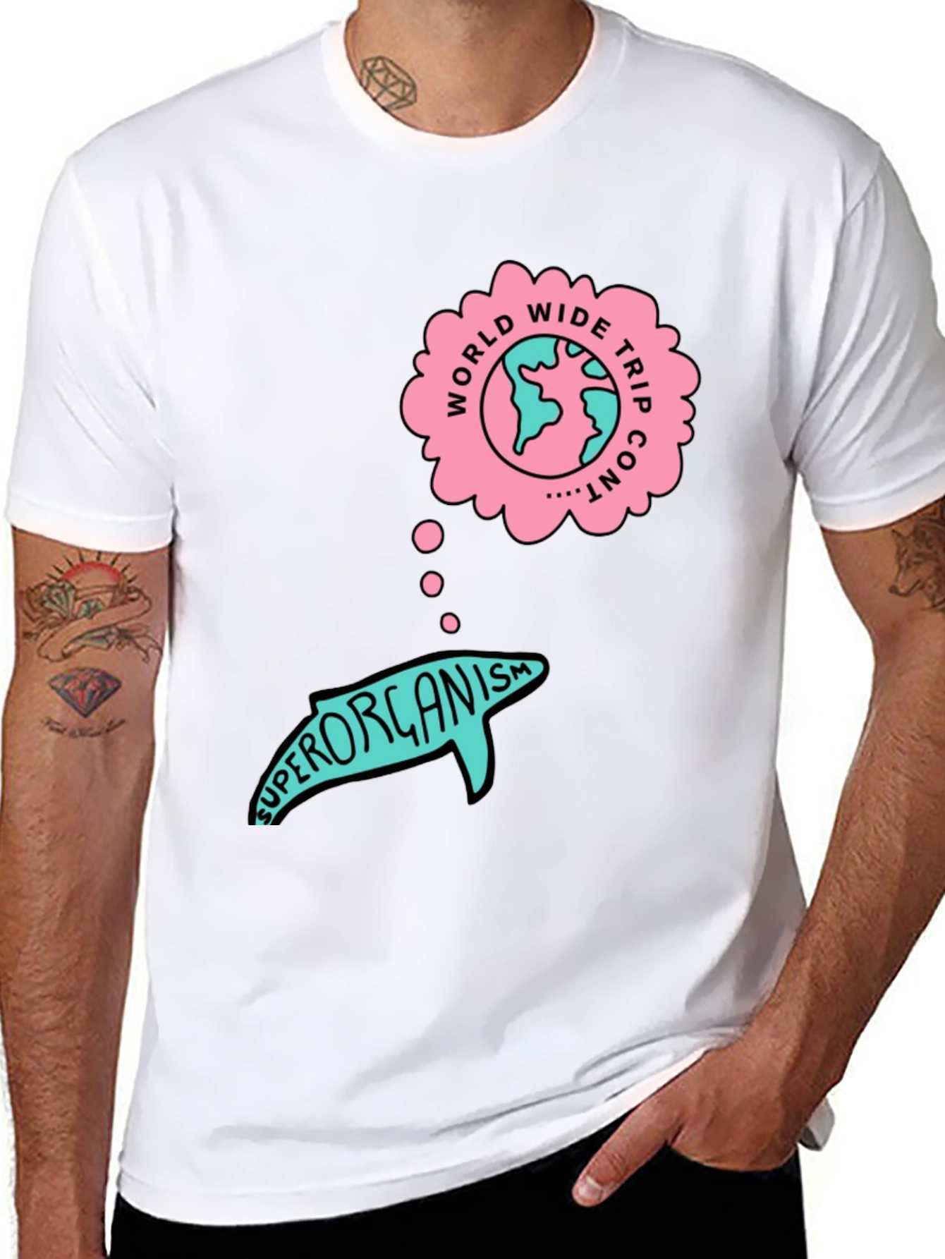 World Wide Trip T-Shirt - Superorganism